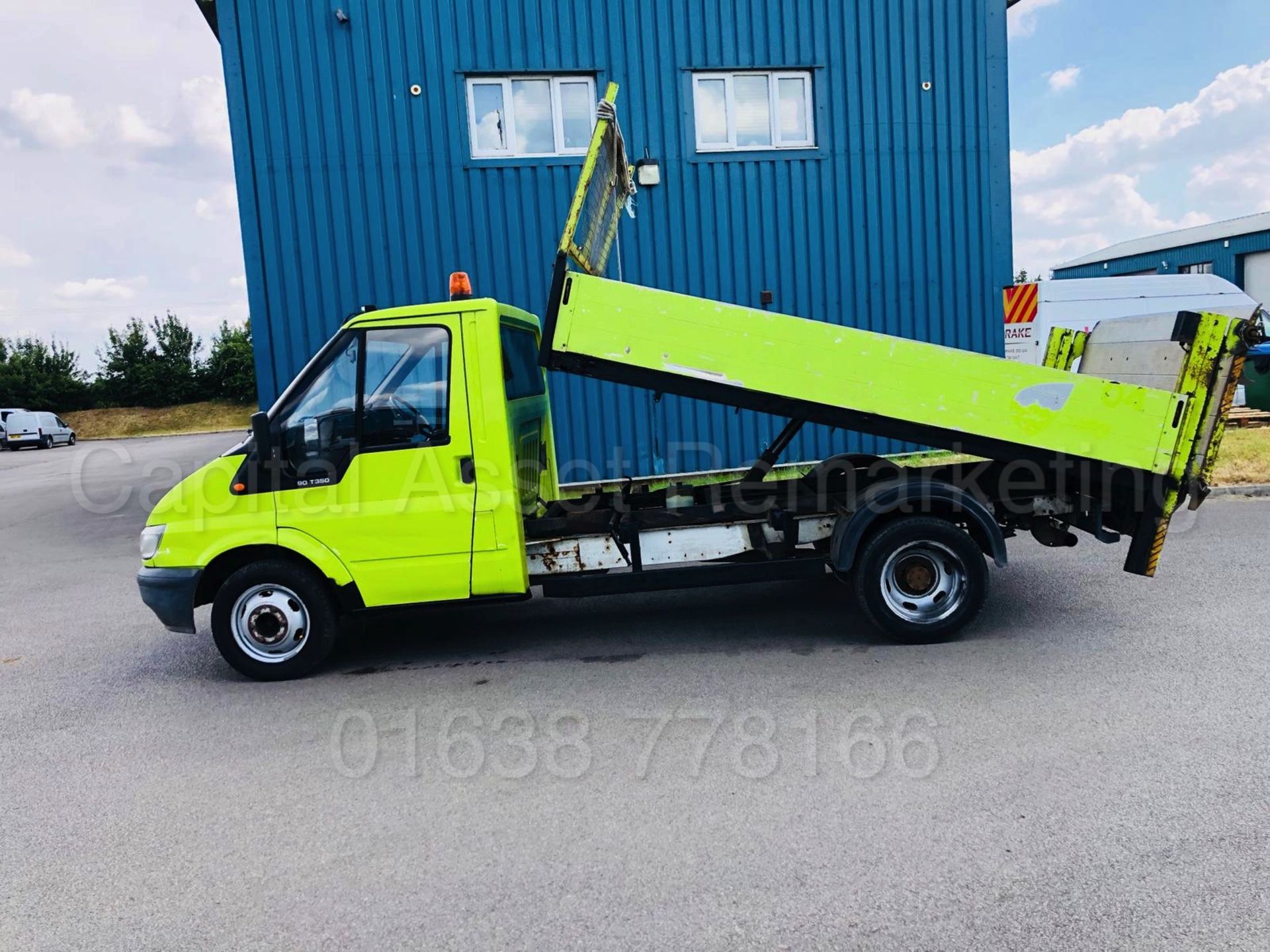 FORD TRANSIT 90 T350 'SINGLE CAB - TIPPER' (2005) '2.4 TDCI - 90 BHP - 5 SPEED' **LOW MILES** - Image 5 of 20