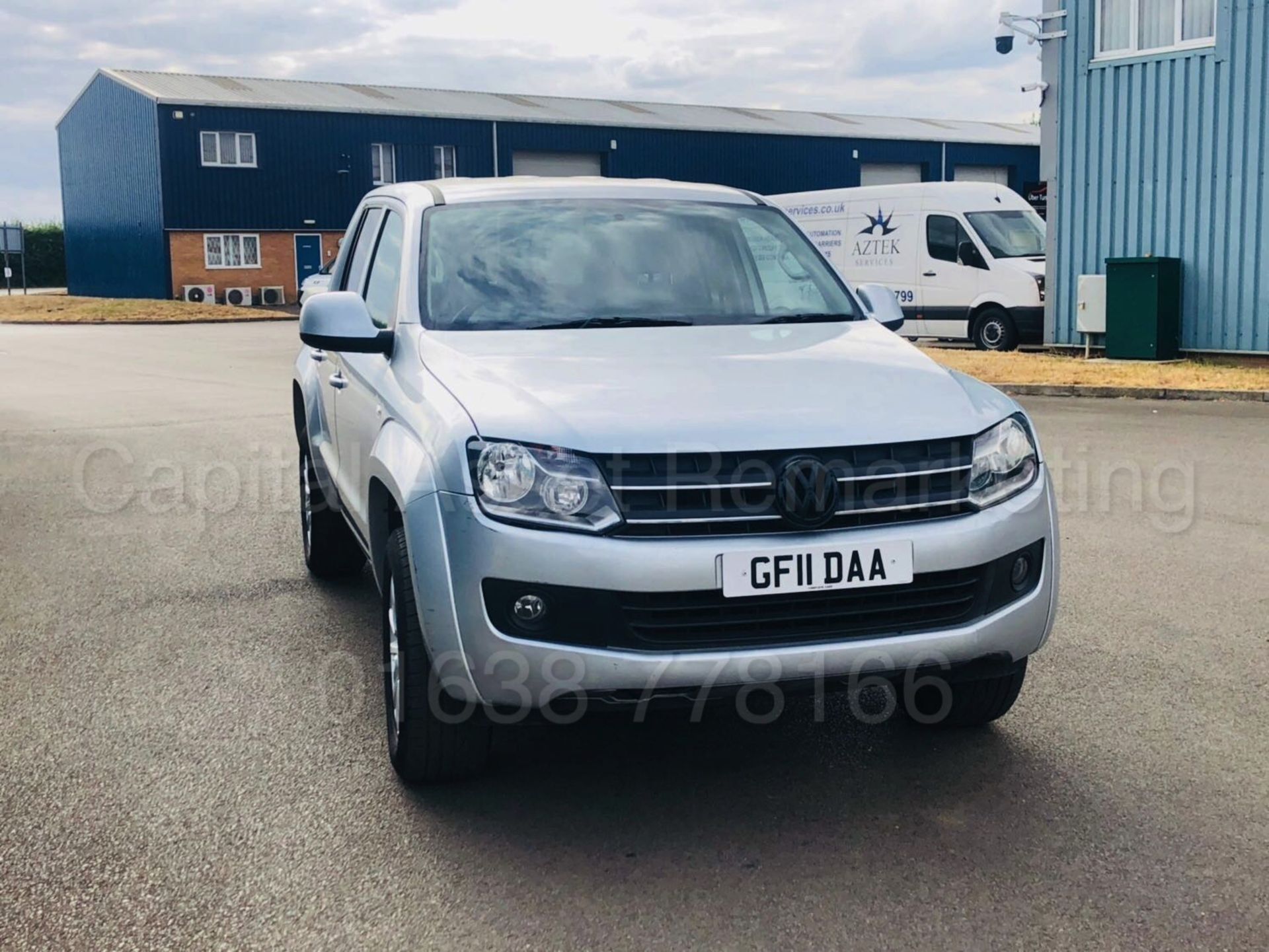 VOLKSWAGEN AMAROK **TREND-LINE** D/CAB PICK-UP (2011) '2.0 TDI - 163 BHP - 6 SPEED' *4 MOTION* - Image 2 of 33