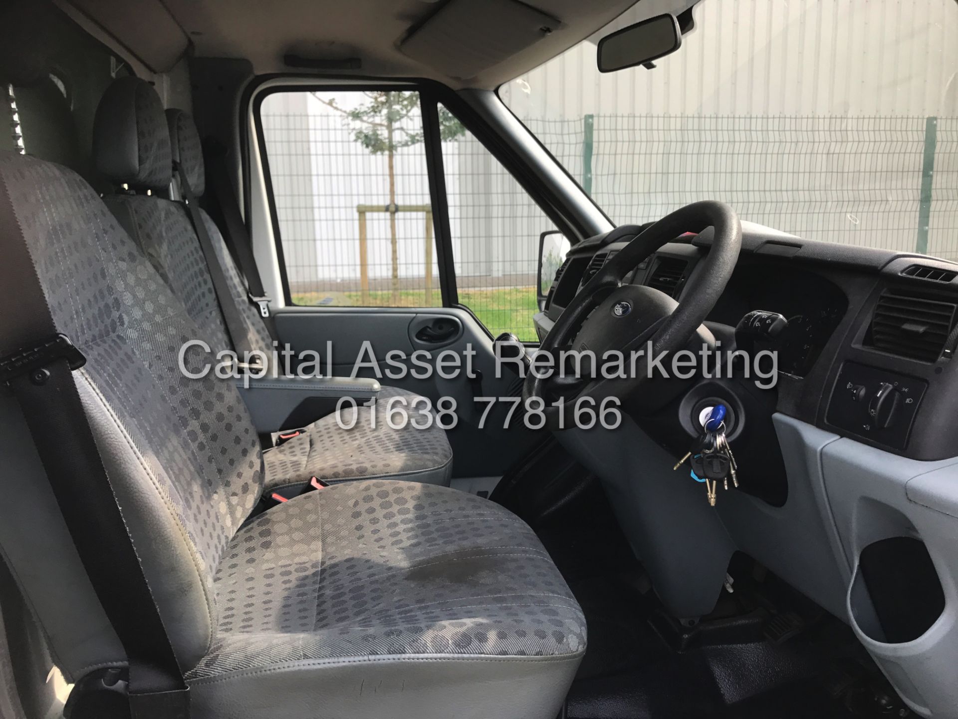 FORD TRANSIT 2.4TD T350 "TWIN WHEEL" LUTON/BOX VAN (2008 MODEL) EX BT VEHICLE - 1 OWNER FSH- LOOK!!! - Image 6 of 10