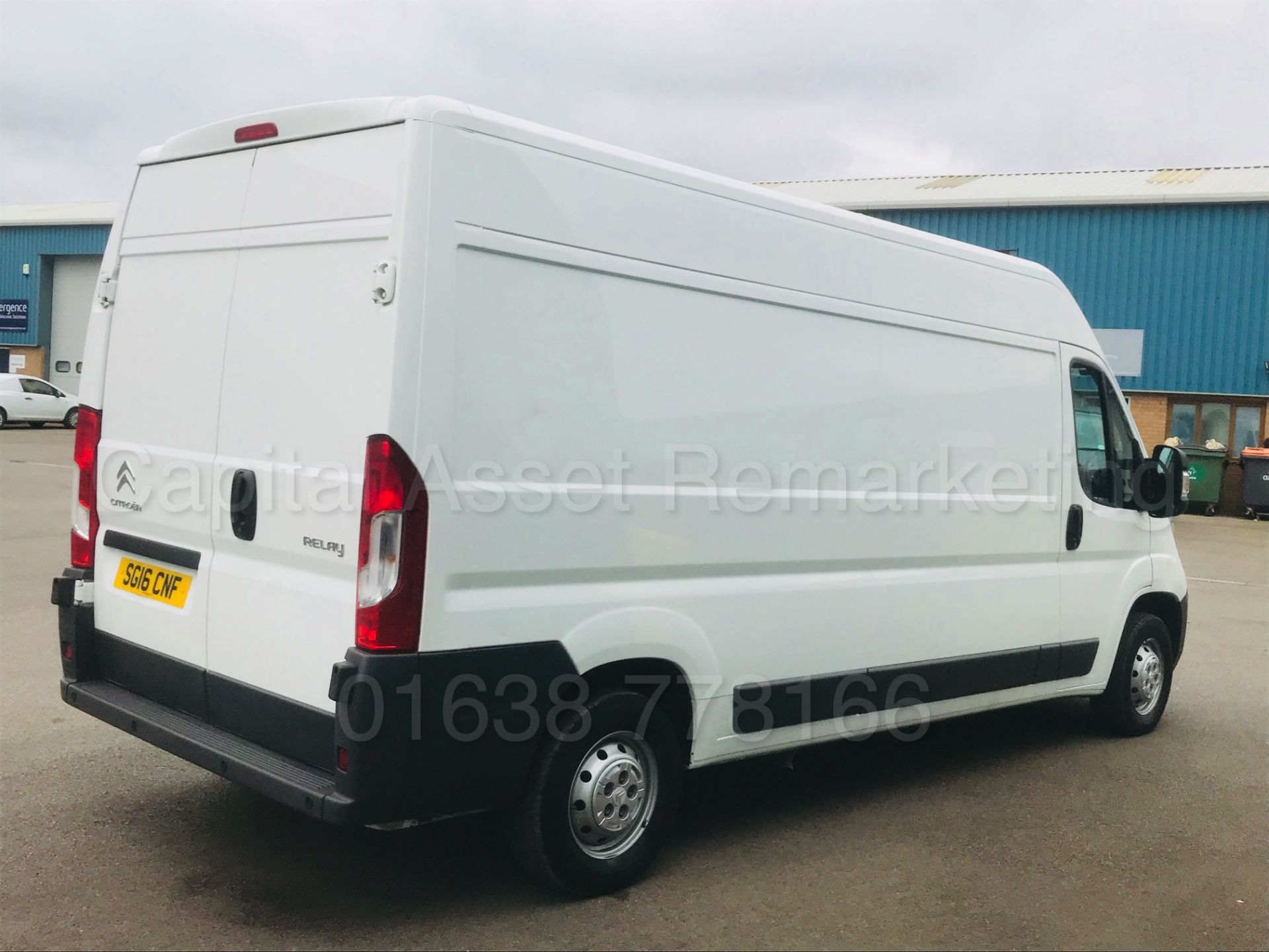 CITROEN RELAY 35 'LWB HI-ROOF' PANEL VAN (2016) '2.2 HDI - 130 BHP - 6 SPEED' **ENTERPRISE EDITION** - Image 12 of 38