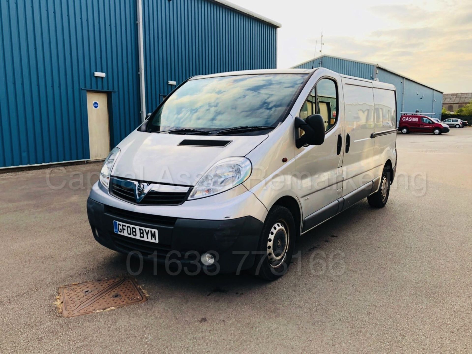 (On Sale) VAUXHALL VIVARO 2900 'LWB - PANEL VAN' (2008) '2.0 CDTI - 115 BHP - 6 SPEED' **AIR CON** - Image 3 of 23