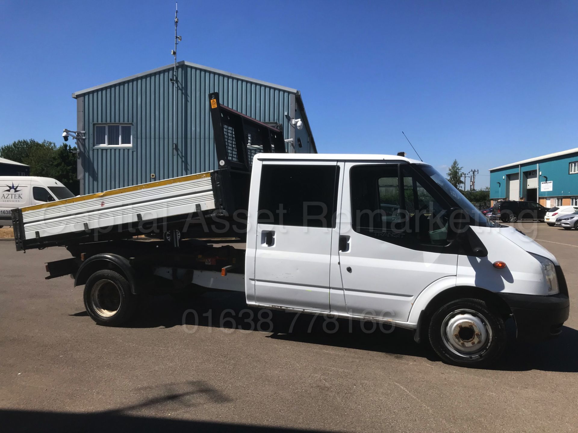 FORD TRANSIT 125 T350 'DOUBLE CAB - TIPPER' (2014) '2.1 TDCI - 125 BHP - 6 SPEED' - Image 11 of 29