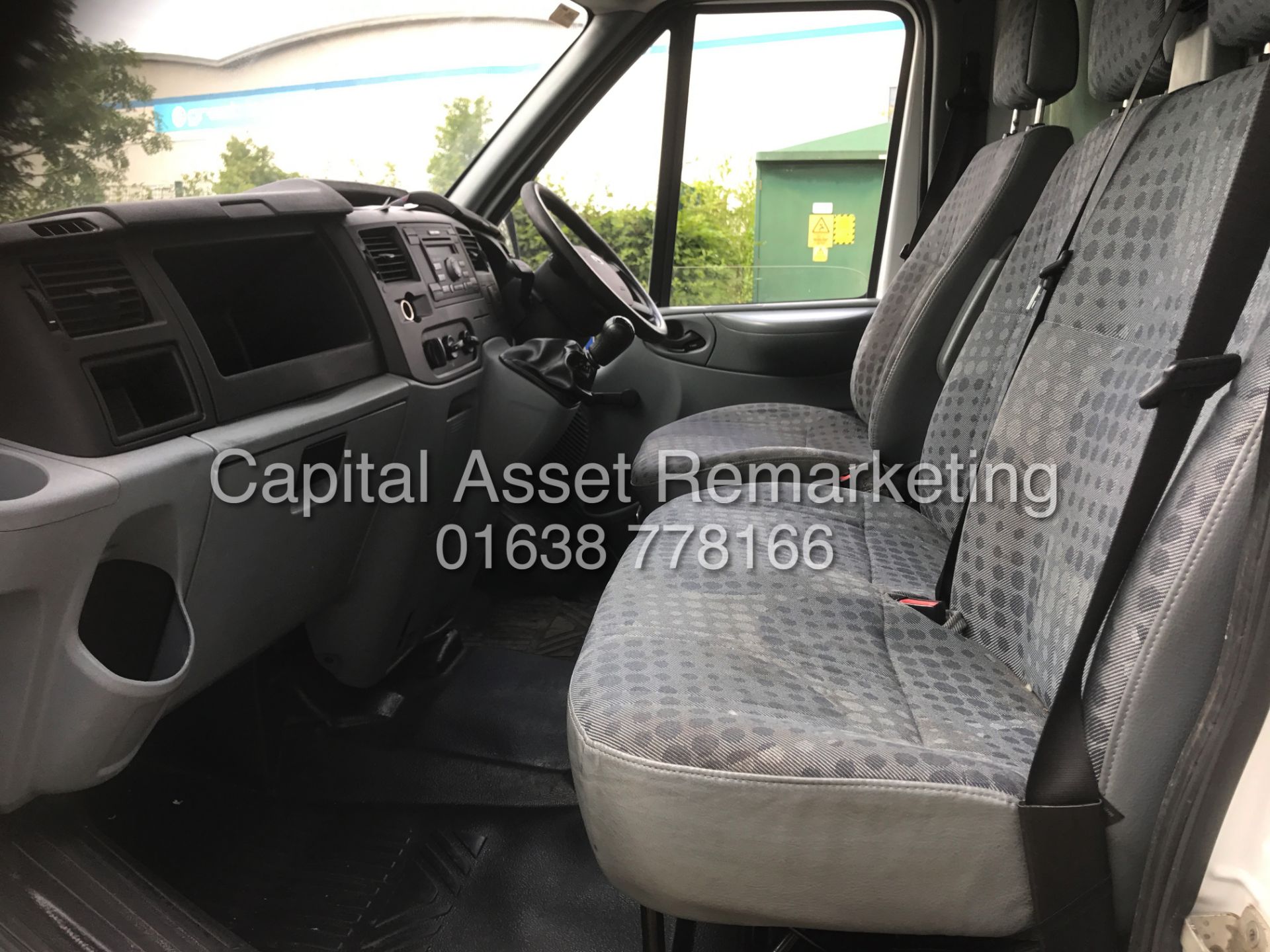 FORD TRANSIT 2.4TD T350 "TWIN WHEEL" LUTON/BOX VAN (2008 YEAR) EX BT VEHICLE - 1 OWNER FSH - LOOK! - Image 8 of 10