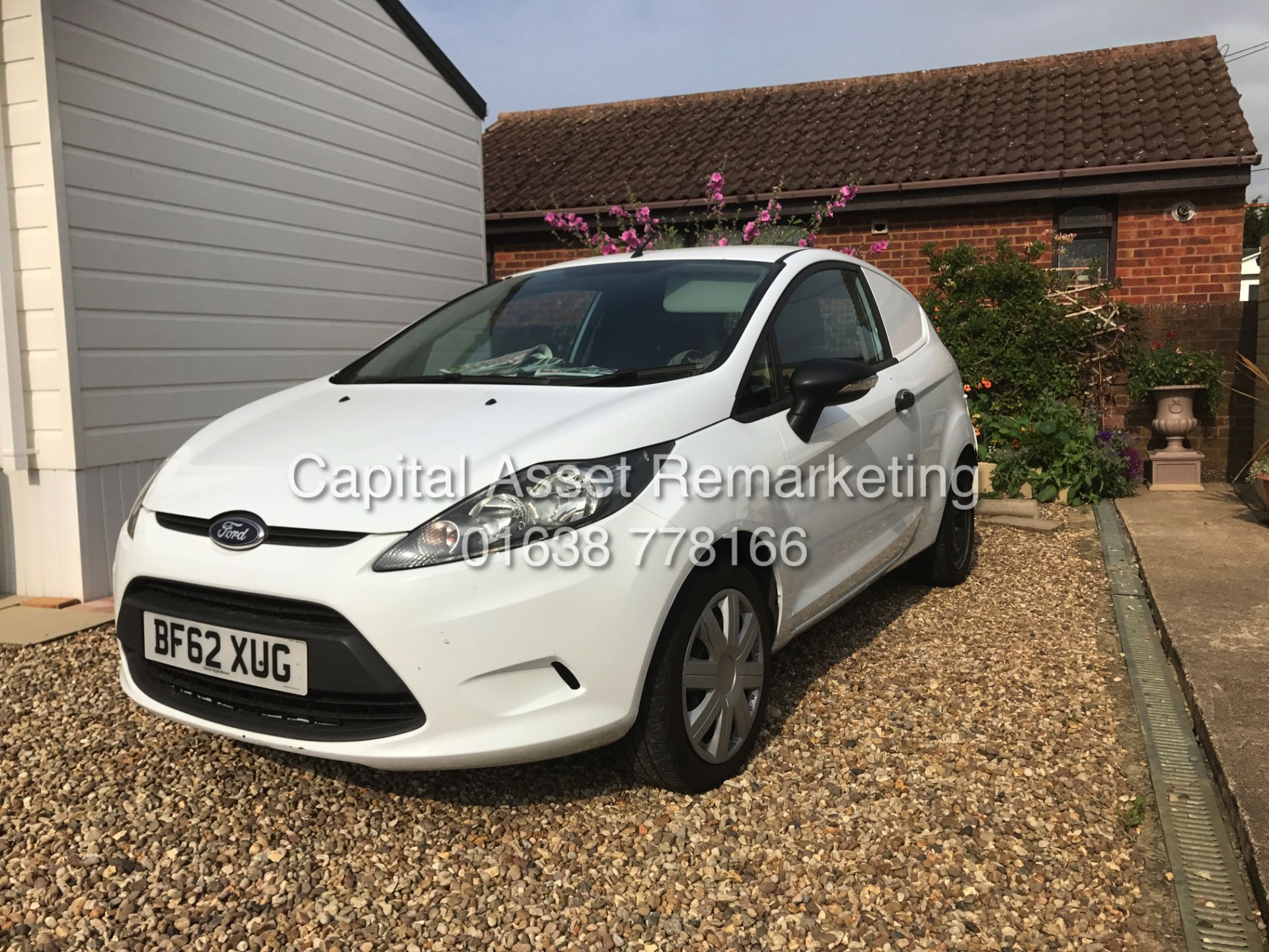 (ON SALE) FORD FIESTA 1.4TDCI VAN - (2013) REG - 1 OWNER - LONG MOT - ELECTRIC PACK - COLOUR CODED - Image 3 of 9