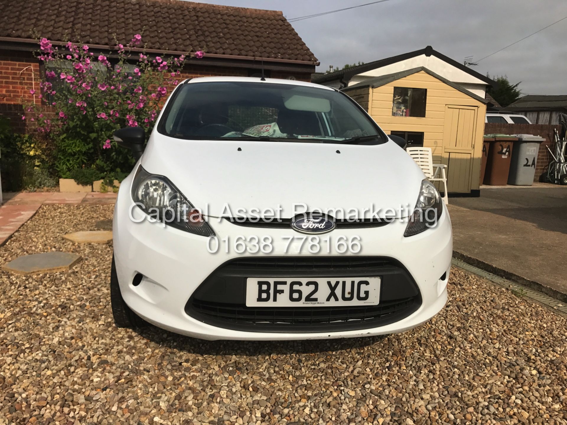 (ON SALE) FORD FIESTA 1.4TDCI VAN - (2013) REG - 1 OWNER - LONG MOT - ELECTRIC PACK - COLOUR CODED - Image 4 of 9