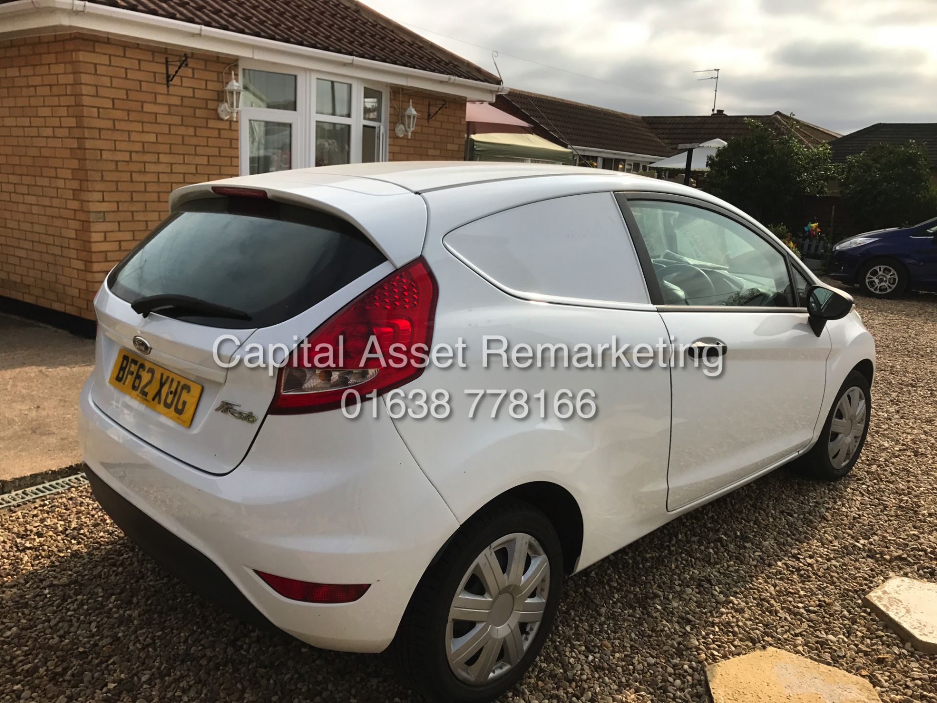 (ON SALE) FORD FIESTA 1.4TDCI VAN - (2013) REG - 1 OWNER - LONG MOT - ELECTRIC PACK - COLOUR CODED