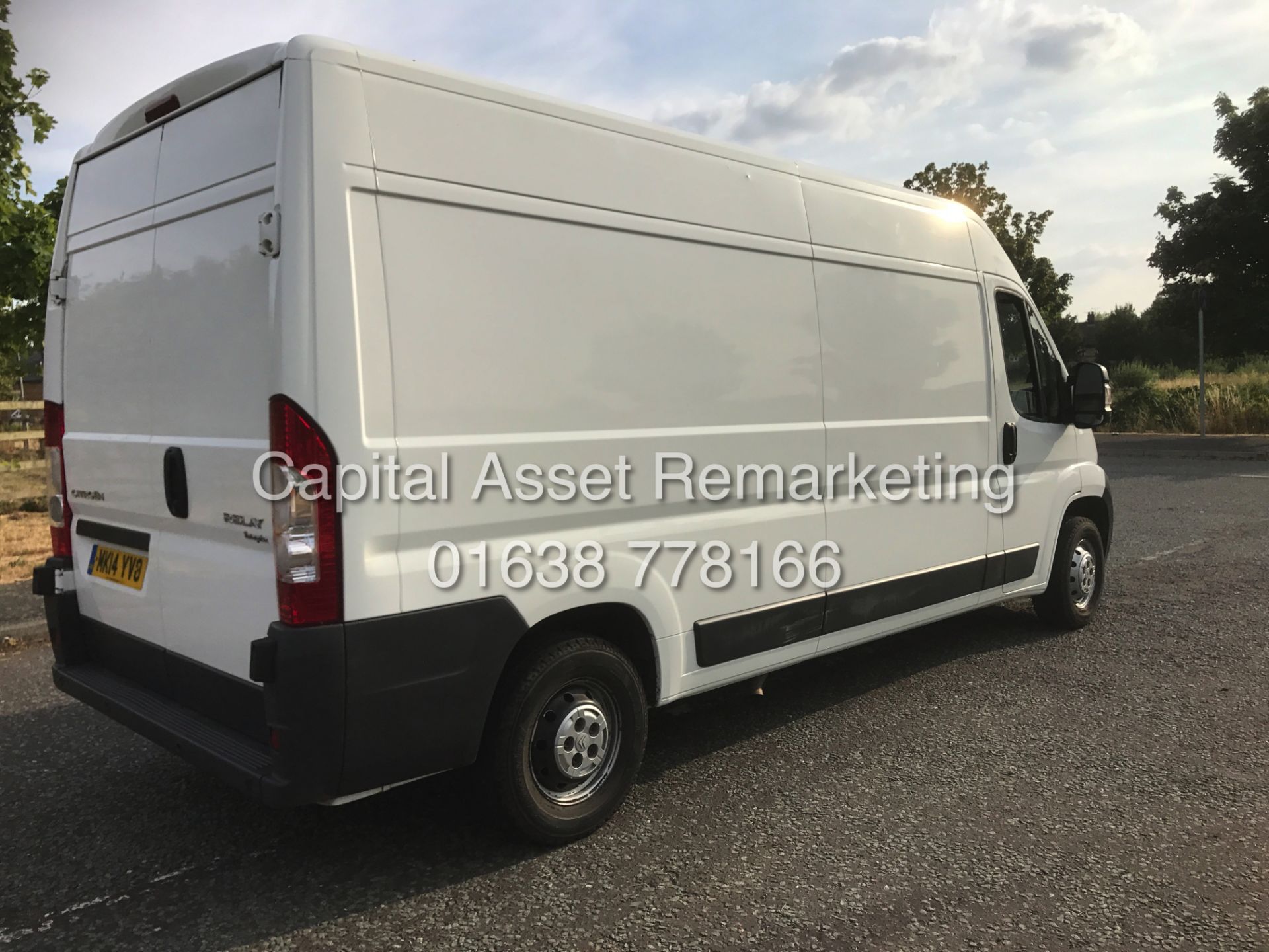 CITROEN RELAY 2.2HDI "ENTERPRISE" LWB / HI TOP (14 REG - NEW SHAPE) AIR CON - ELEC PACK **NO VAT** - Image 8 of 14