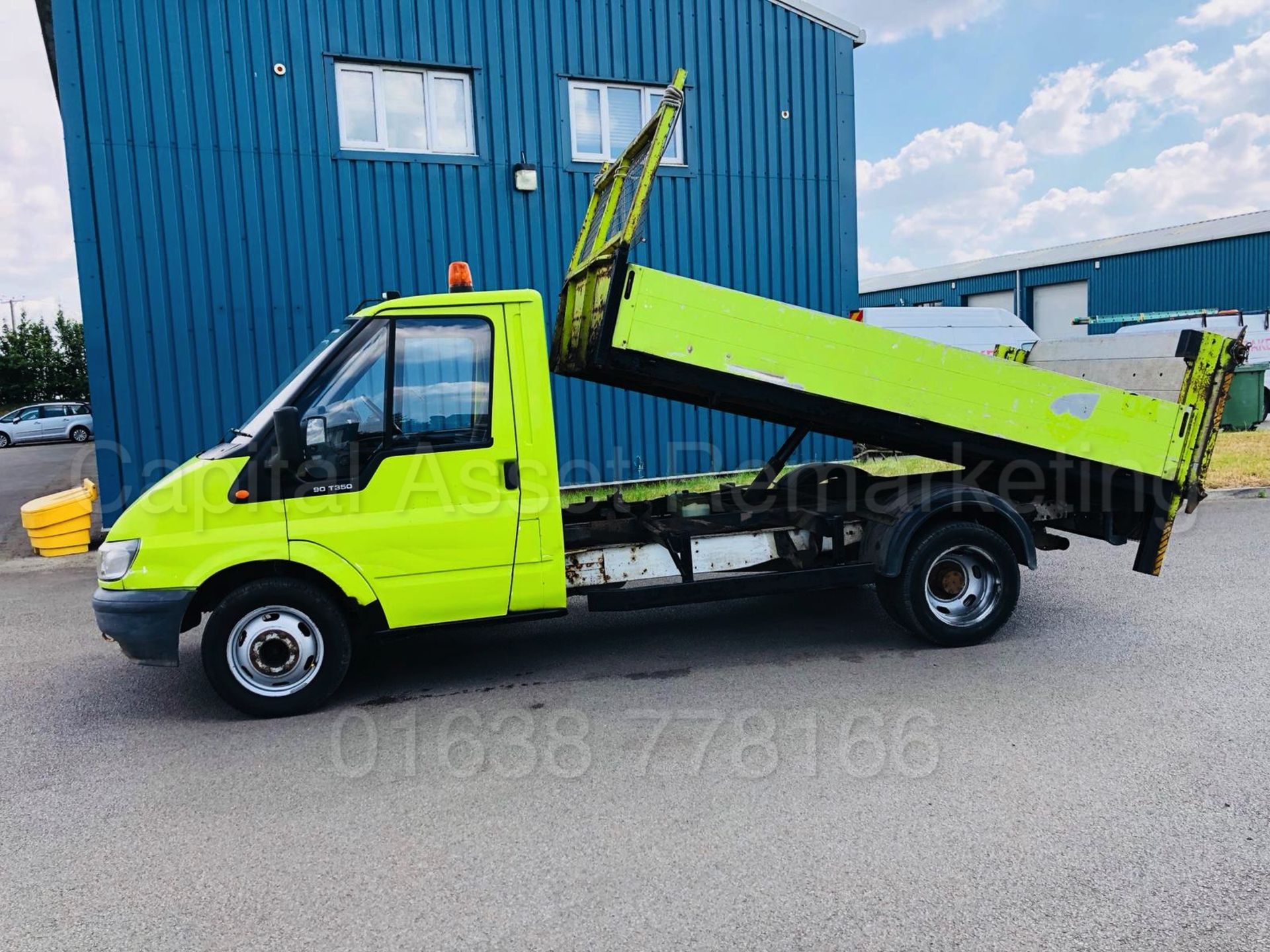(On Sale) FORD TRANSIT 90 T350 'SINGLE CAB - TIPPER' (2005) '2.4 TDCI -90 BHP - 5 SPEED' *LOW MILES* - Image 9 of 20