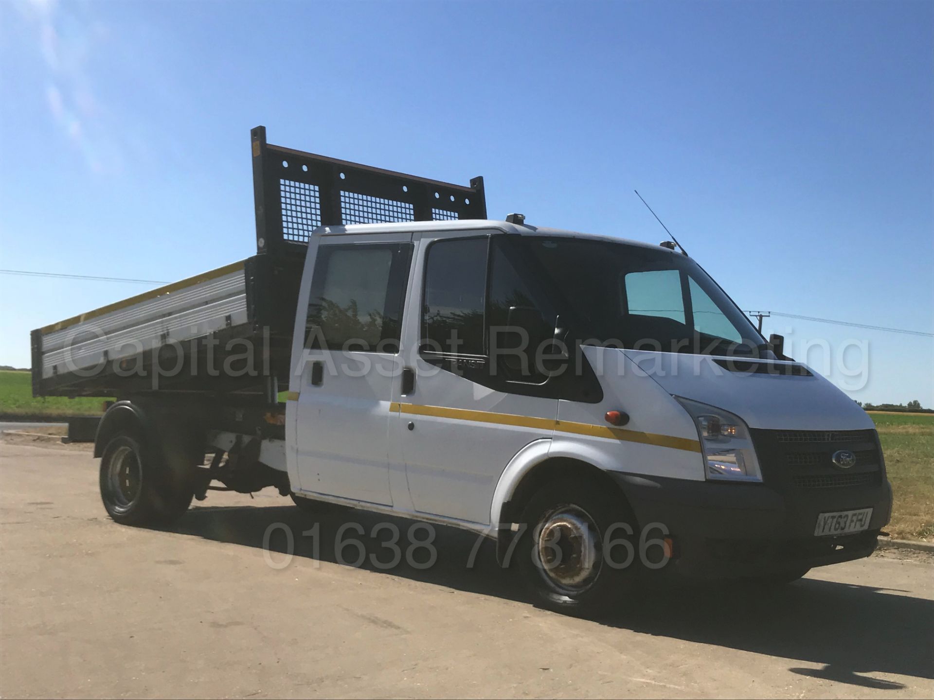 FORD TRANSIT 125 T350 RWD 'DOUBLE CAB - TIPPER' (2014 MODEL) '2.1 TDCI - 125 BHP - 6 SPEED' *3500KG* - Image 15 of 32