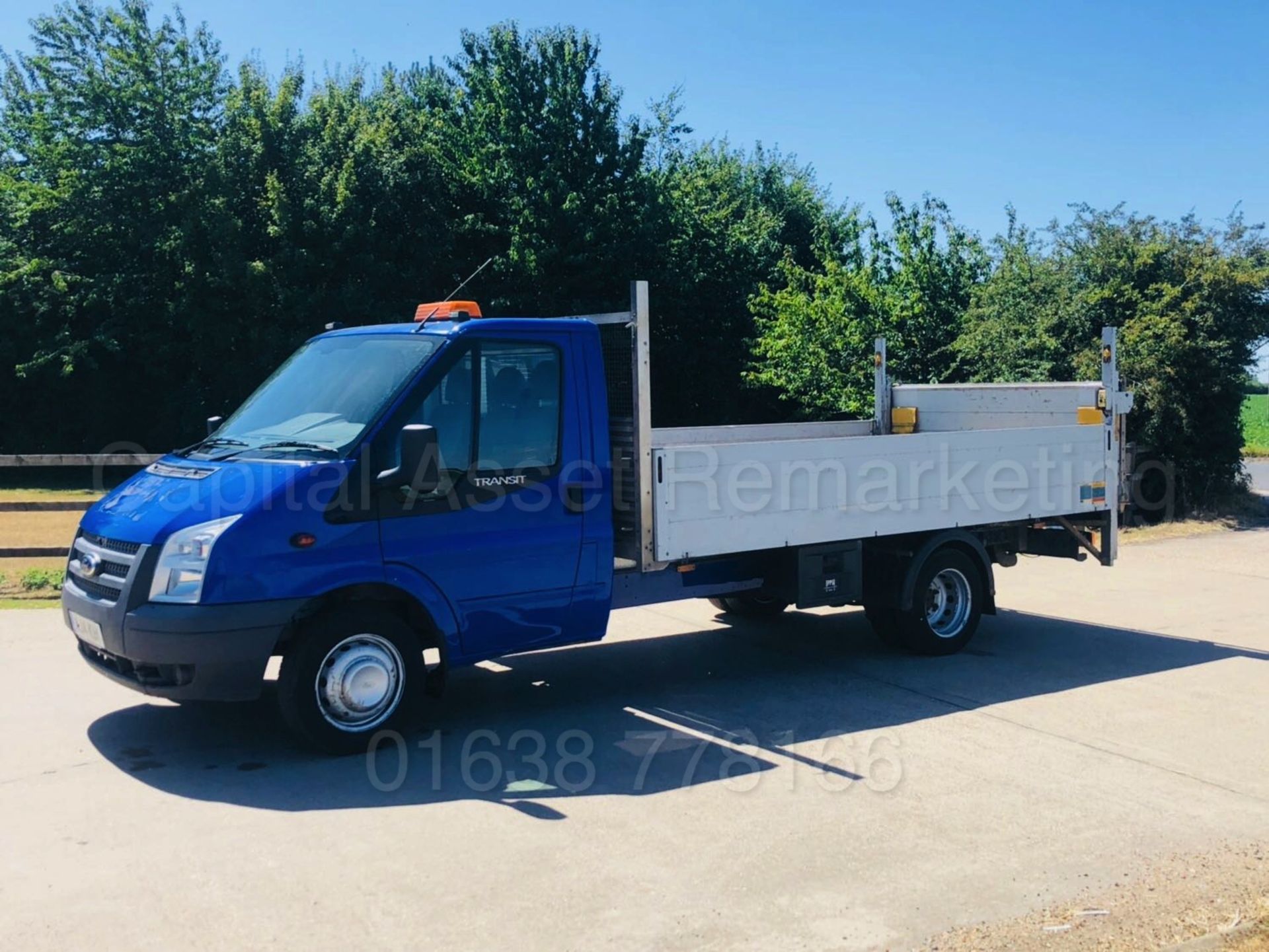 (On Sale) FORD TRANSIT 125 T350 'LWB - DROPSIDE' (2014) '2.2 TDCI - 125 BHP - 6 SPEED' **TAIL-LIFT** - Bild 5 aus 26