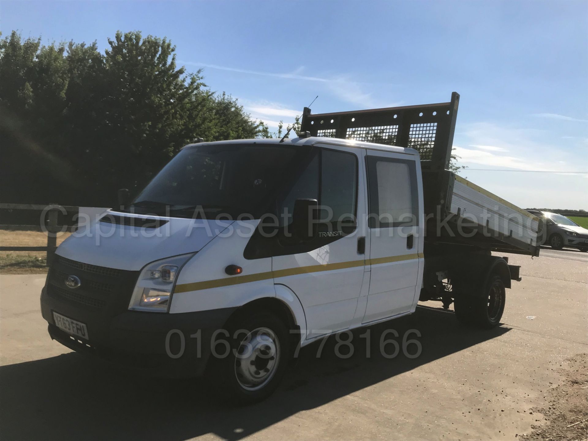 FORD TRANSIT 125 T350 RWD 'DOUBLE CAB - TIPPER' (2014 MODEL) '2.1 TDCI - 125 BHP - 6 SPEED' *3500KG* - Image 6 of 32