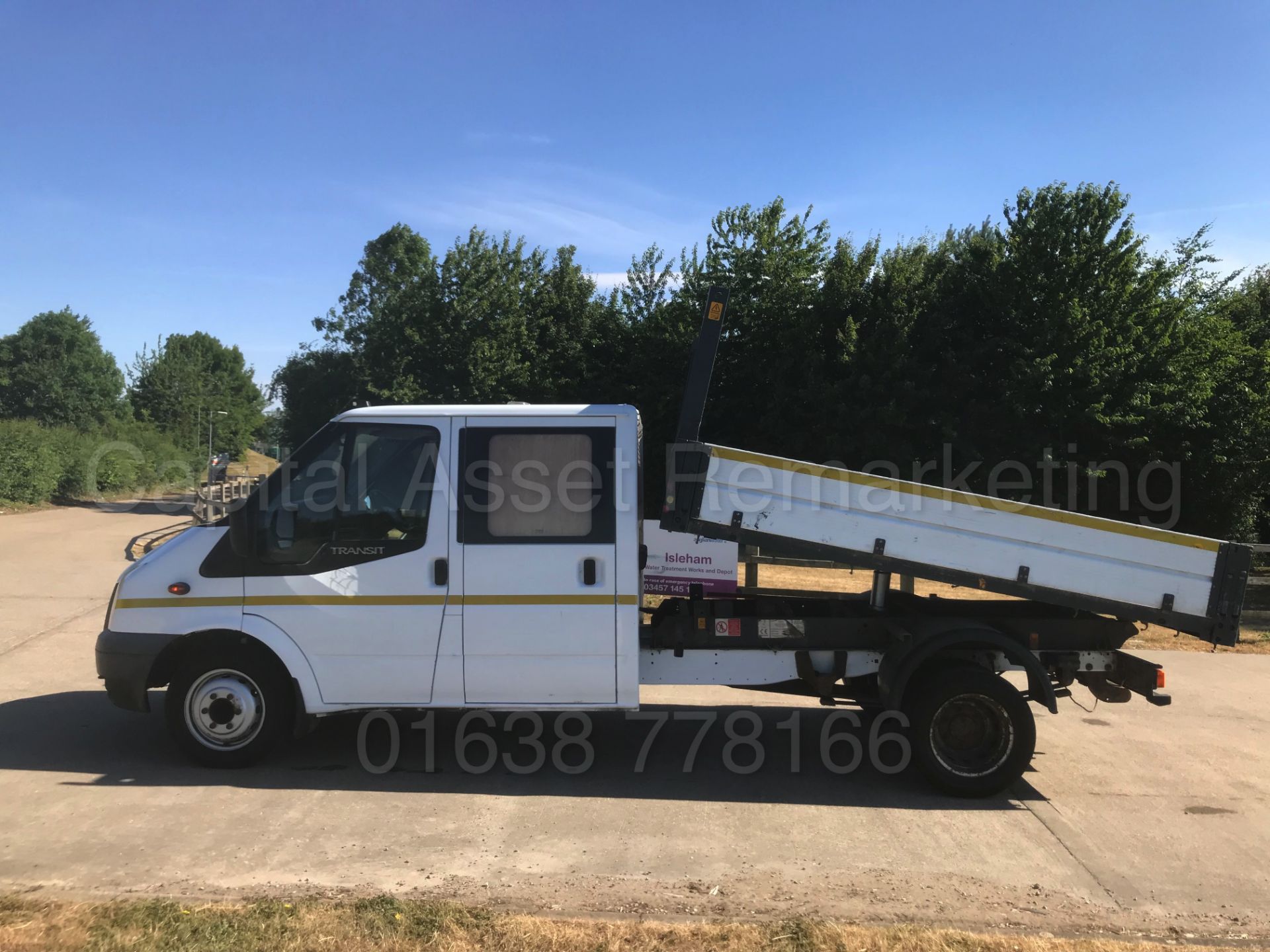 FORD TRANSIT 125 T350 RWD 'DOUBLE CAB - TIPPER' (2014 MODEL) '2.1 TDCI - 125 BHP - 6 SPEED' *3500KG* - Image 8 of 32