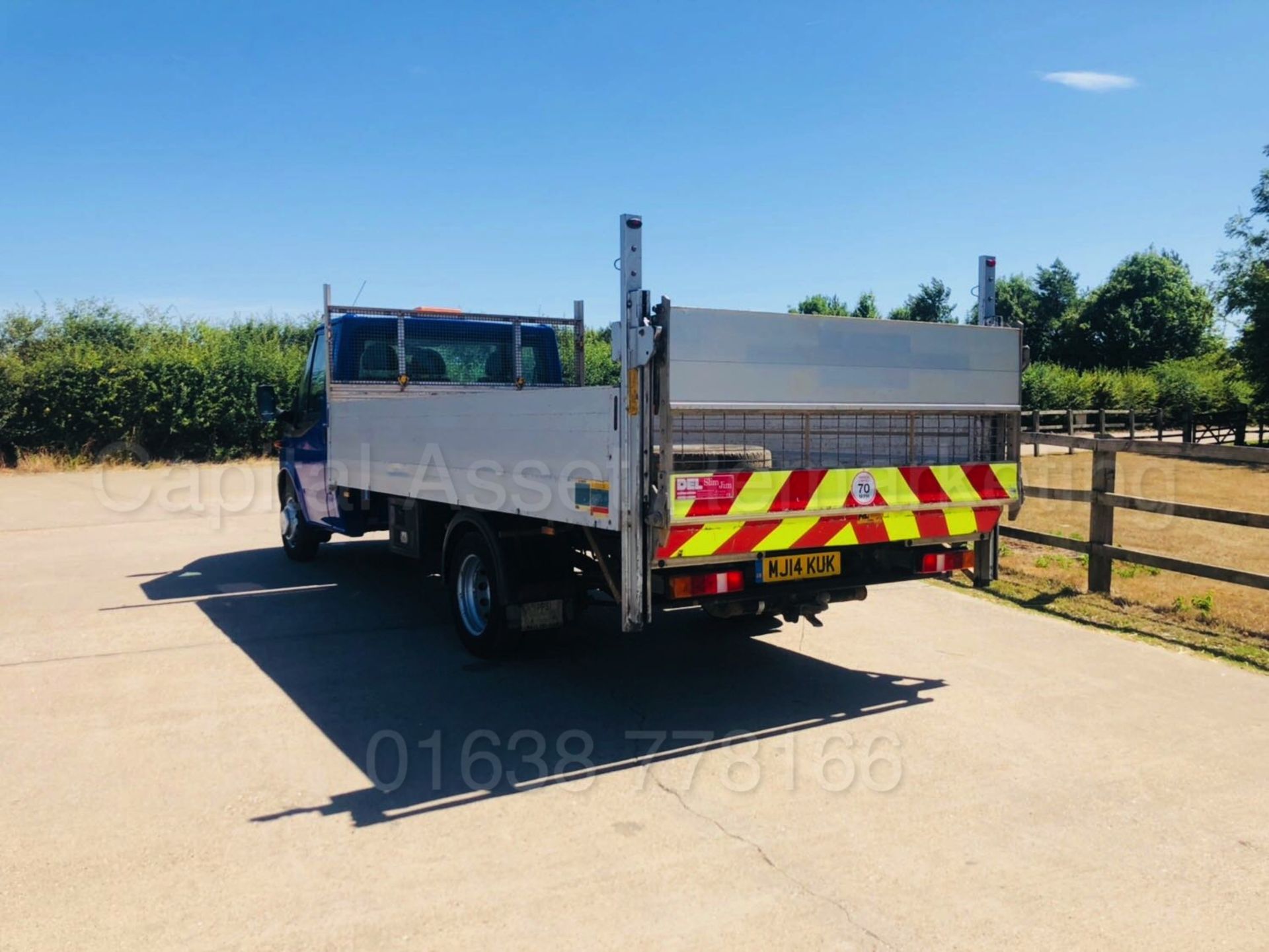 (On Sale) FORD TRANSIT 125 T350 'LWB - DROPSIDE' (2014) '2.2 TDCI - 125 BHP - 6 SPEED' **TAIL-LIFT** - Image 8 of 26