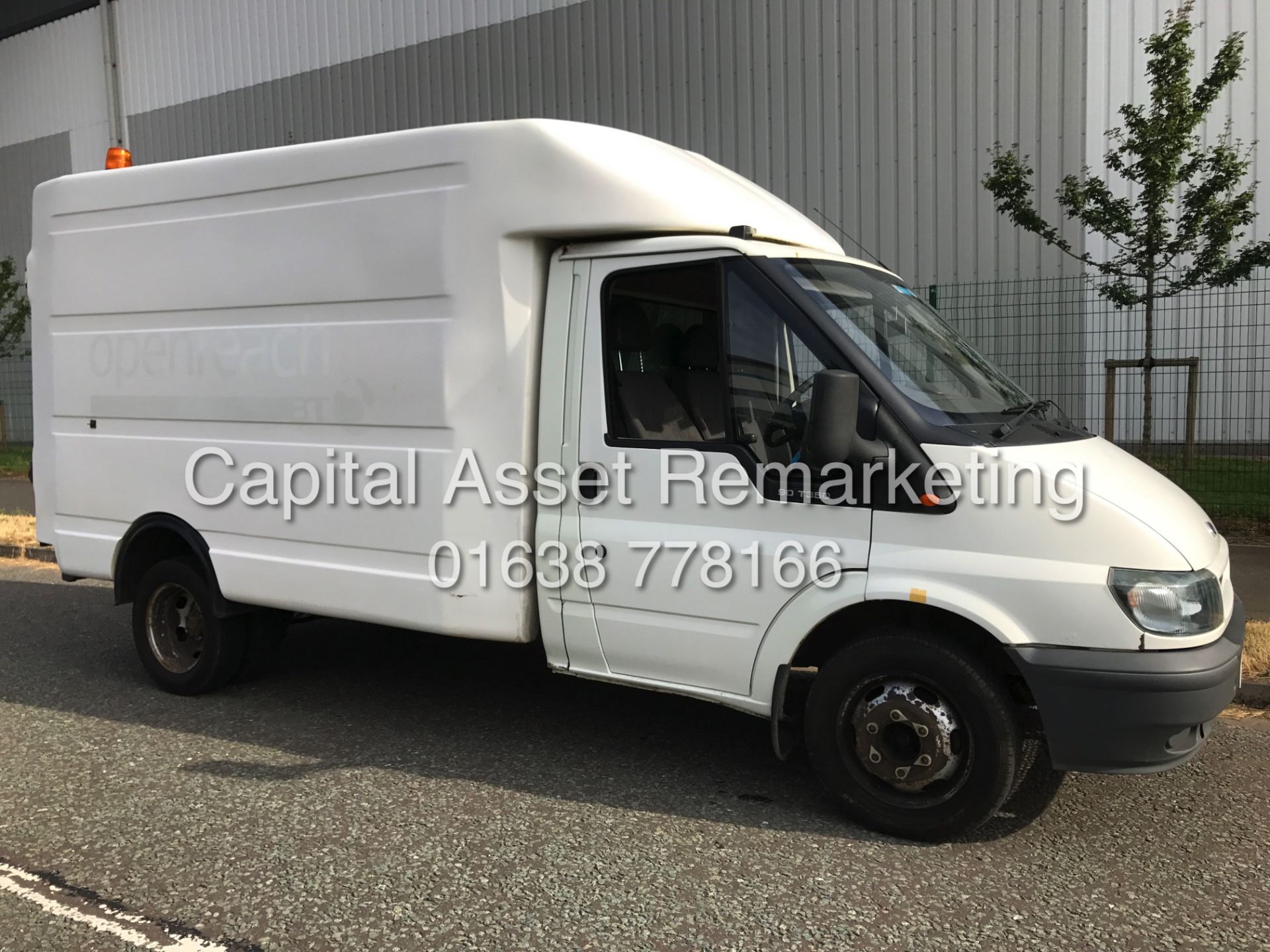 On Sale FORD TRANSIT 2.4TDCI T350 LUTON / BOX VAN (2006 MODEL) 1 OWNER -ONLY 98K FROM NEW