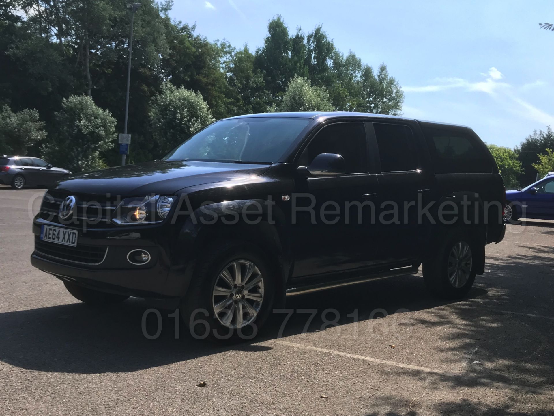 VOLKSWAGEN AMAROK **HIGHLINE** D/CAB PICK-UP (2015 MODEL) '2.0 TDI - 180 BHP - LEATHER - SAT NAV' - Image 5 of 40