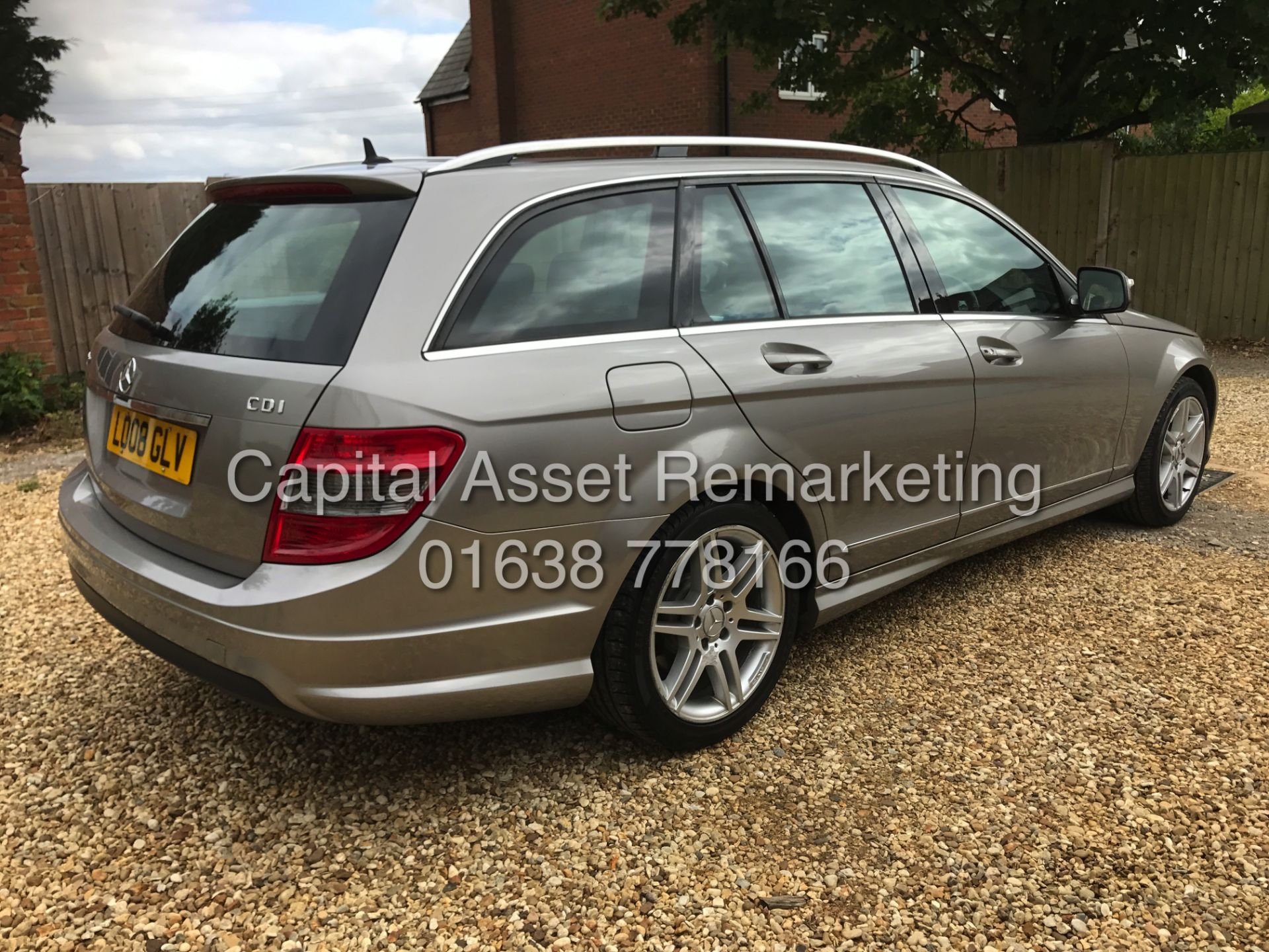 MERCEDES C220CDI "AMG SPORT" ESTATE - CLIMATE - AIR CON - LEATHER - TOP SPEC - Image 6 of 20