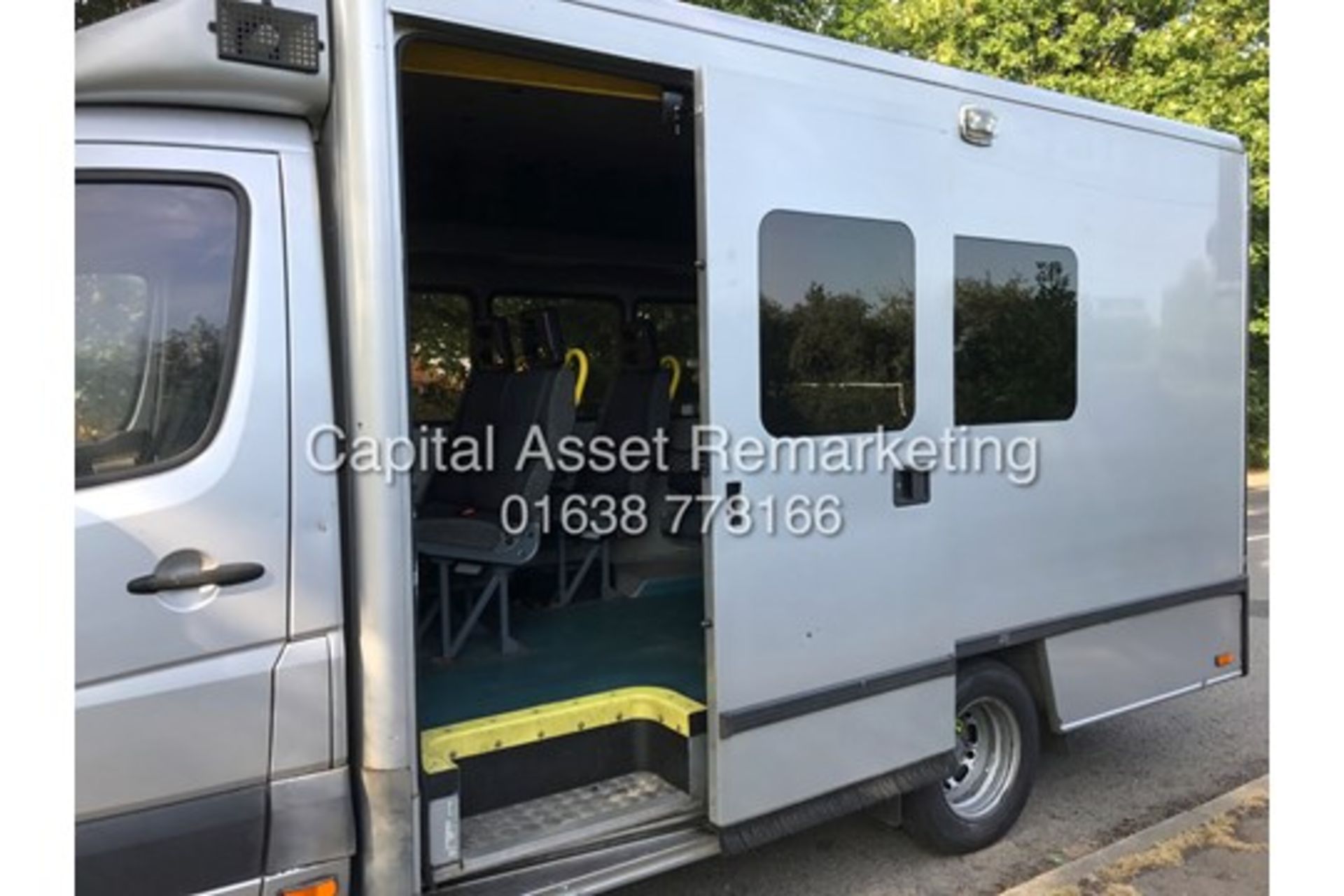 MERCEDES SPRINTER 518CDI "184BHP-AUTO" LWB TWIN WHEELER (08 REG) IDEAL CAMPER / BIKE-CART CONVERSION - Bild 3 aus 11