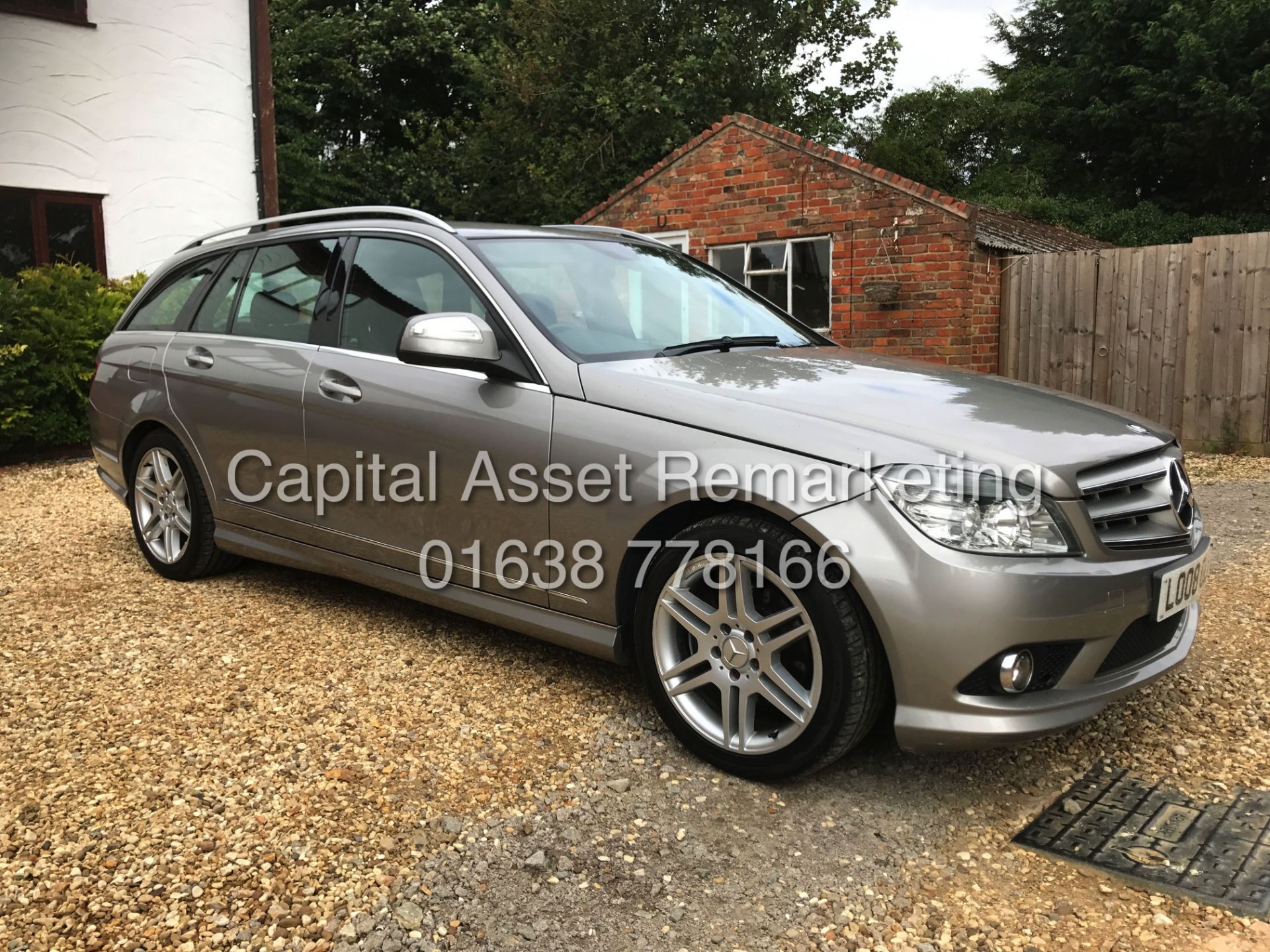 MERCEDES C220CDI "AMG SPORT" ESTATE - CLIMATE - AIR CON - LEATHER - TOP SPEC - Image 8 of 20