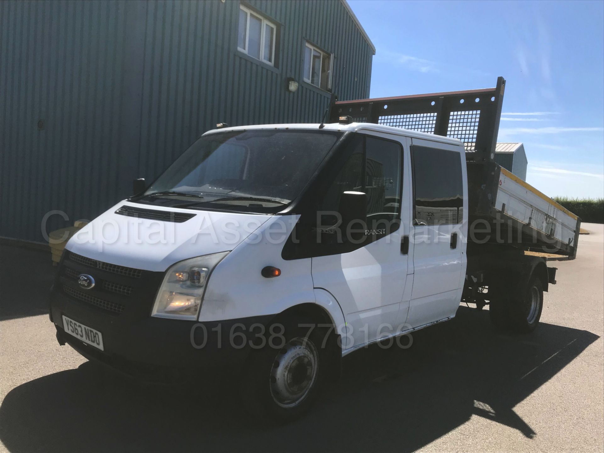 FORD TRANSIT 125 T350 'DOUBLE CAB - TIPPER' (2014) '2.1 TDCI - 125 BHP - 6 SPEED'