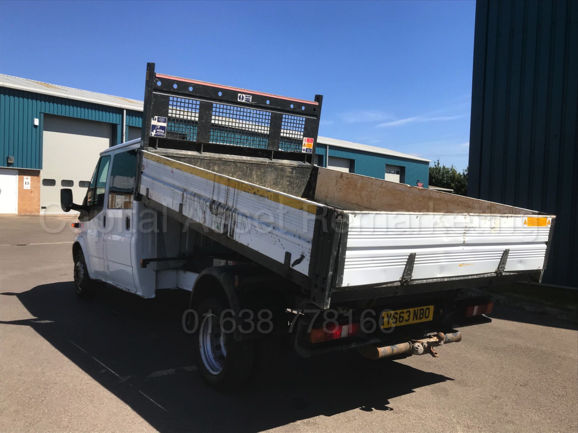 FORD TRANSIT 125 T350 'DOUBLE CAB - TIPPER' (2014) '2.1 TDCI - 125 BHP - 6 SPEED' - Image 5 of 29