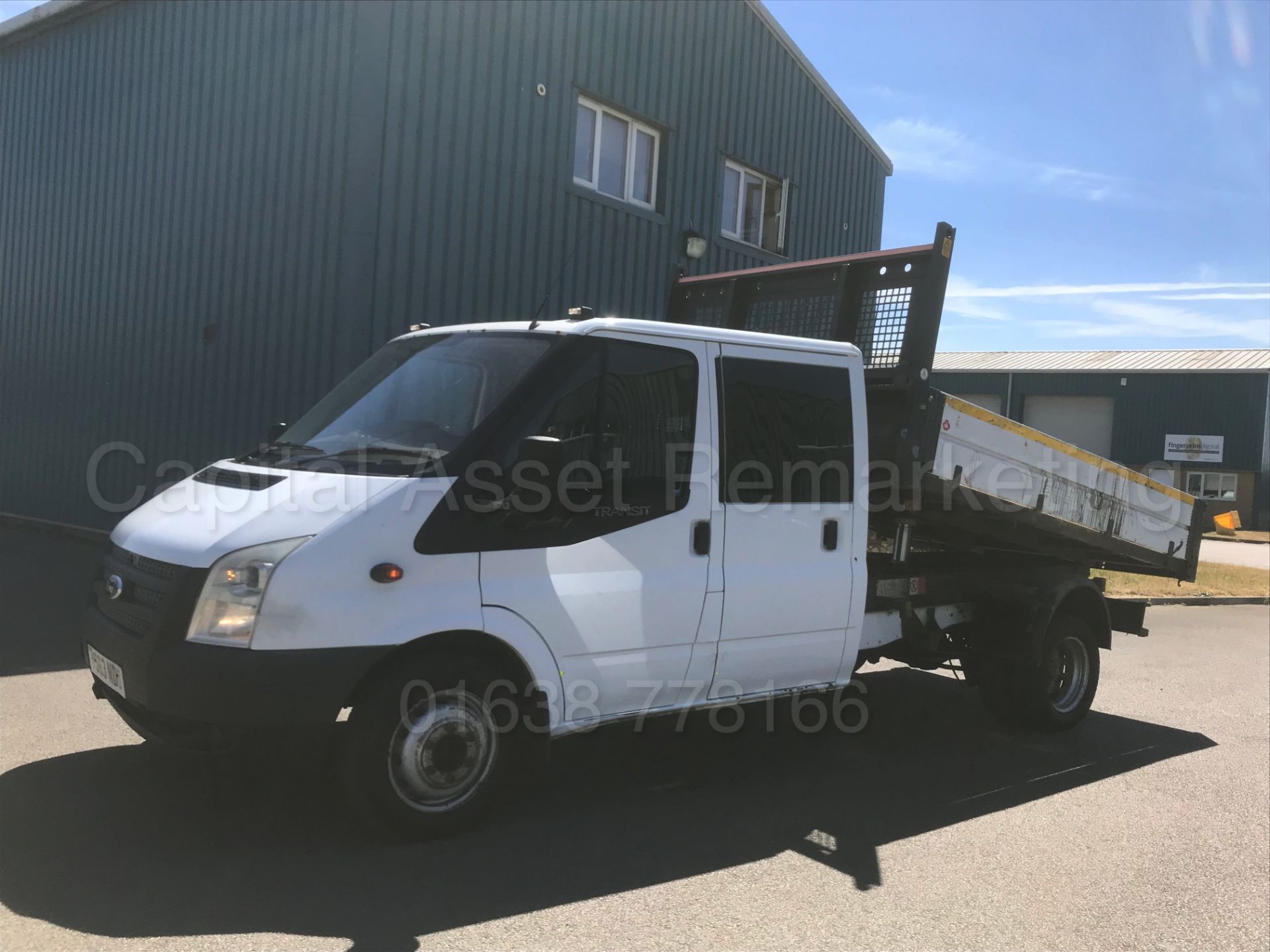 FORD TRANSIT 125 T350 'DOUBLE CAB - TIPPER' (2014) '2.1 TDCI - 125 BHP - 6 SPEED' - Image 3 of 29