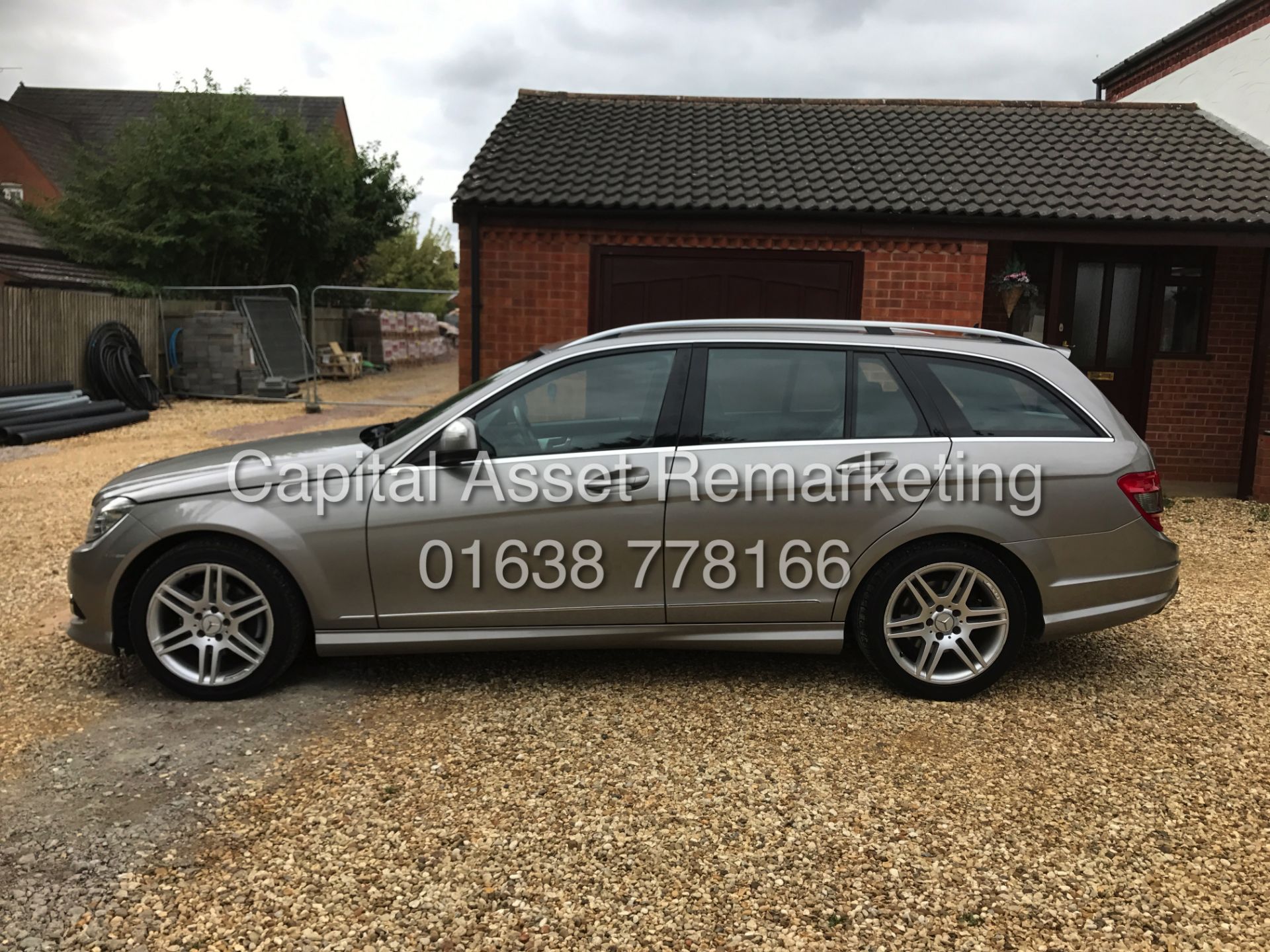 MERCEDES C220CDI "AMG SPORT" ESTATE - CLIMATE - AIR CON - LEATHER - TOP SPEC - Image 3 of 20