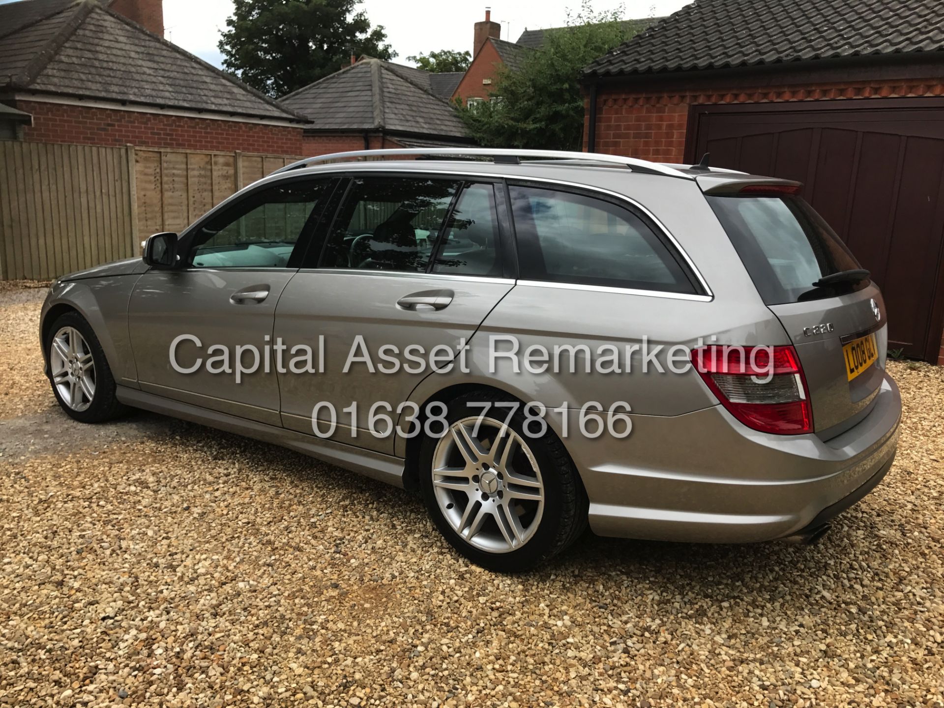 MERCEDES C220CDI "AMG SPORT" ESTATE - CLIMATE - AIR CON - LEATHER - TOP SPEC - Image 4 of 20