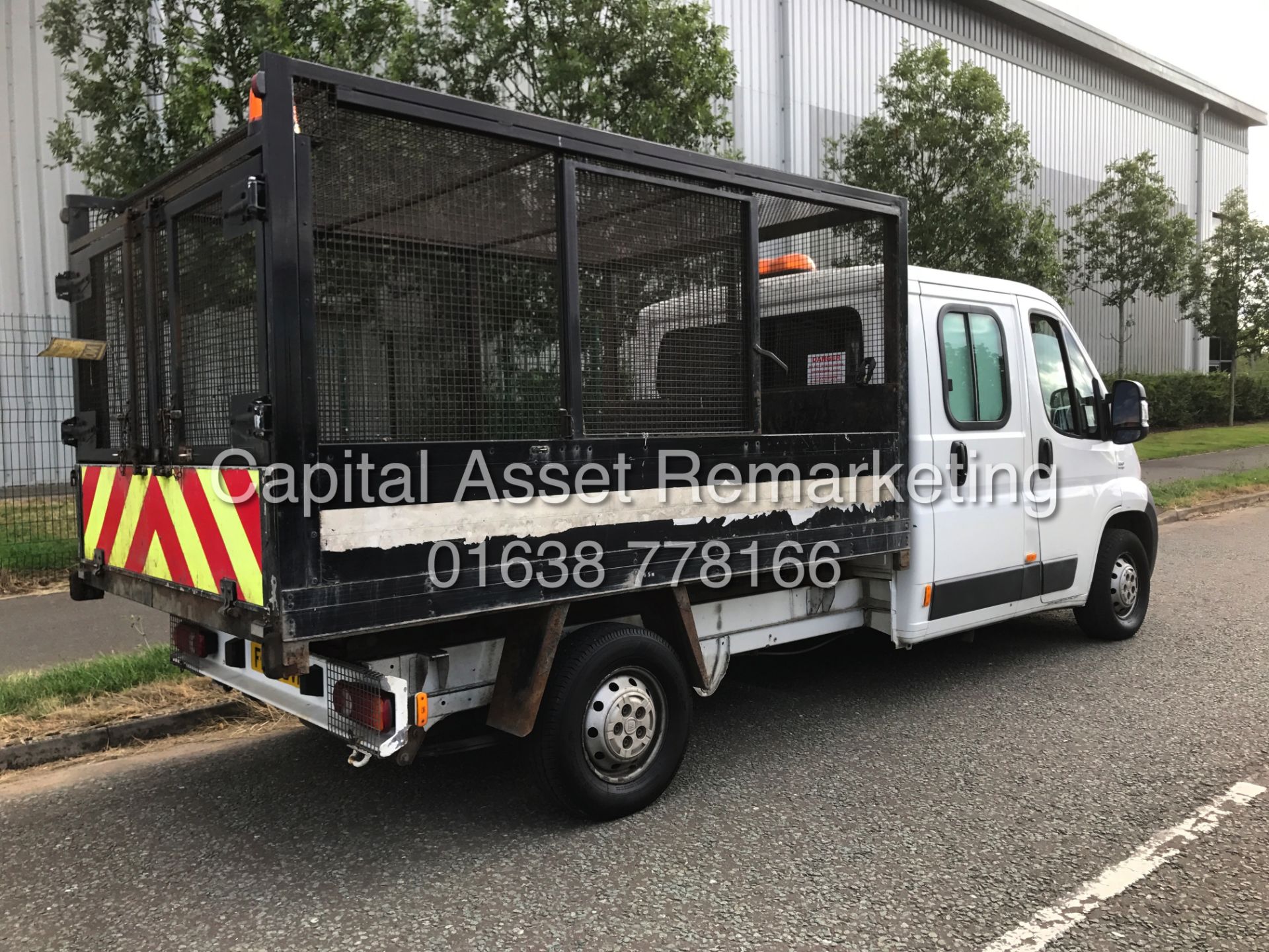 FIAT DUCATO 2.3TD MULTIJET TIPPER 2014 MODEL - NEW SHAPE) LWB D/C -1 OWNER FSH - TREE SURGEON - Image 4 of 15