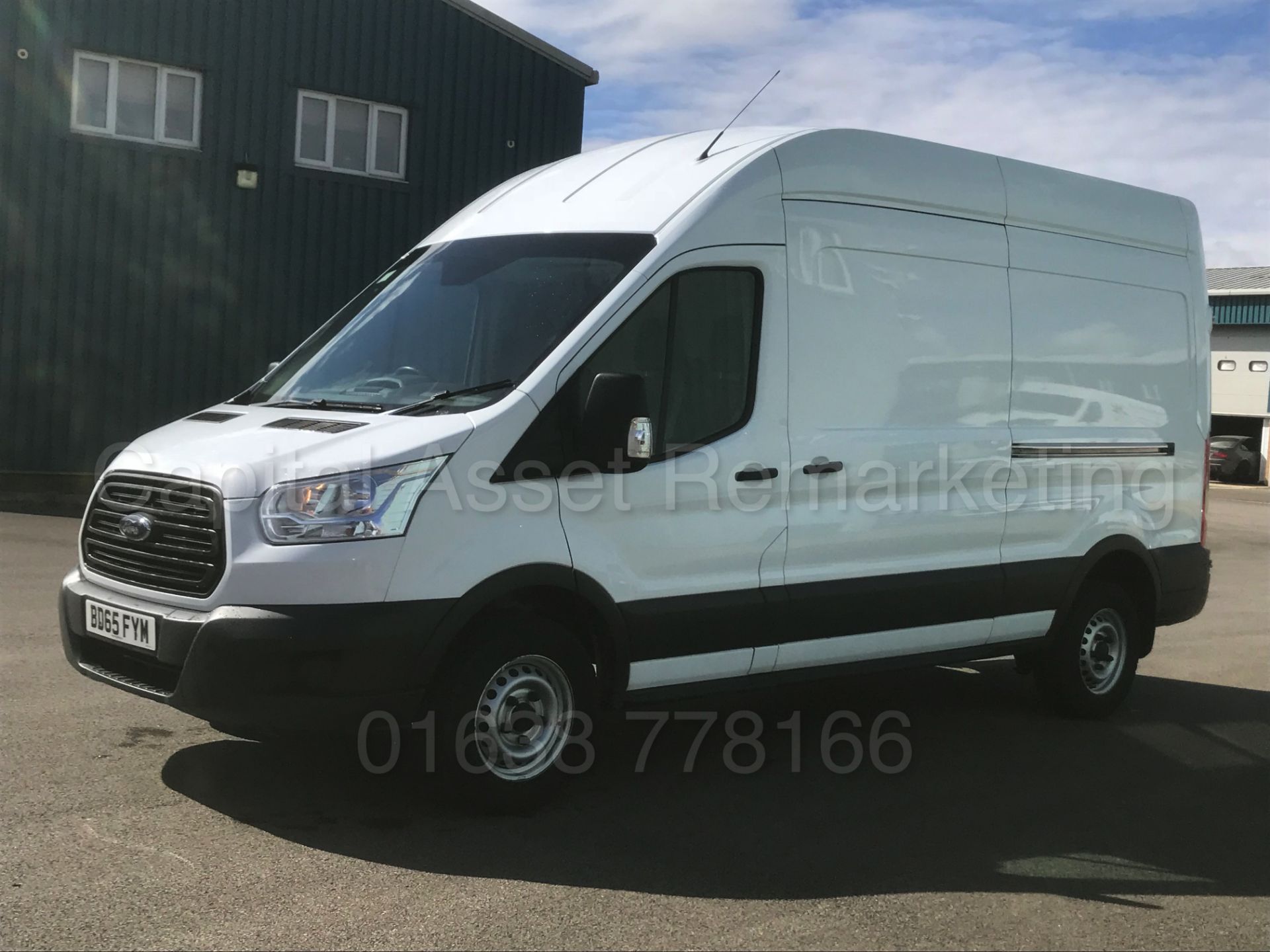 FORD TRANSIT T350 'LWB HI-ROOF - PANEL VAN' (2016 MODEL) '2.2 TDCI - 125 BHP - 6 SPEED' - Image 6 of 34