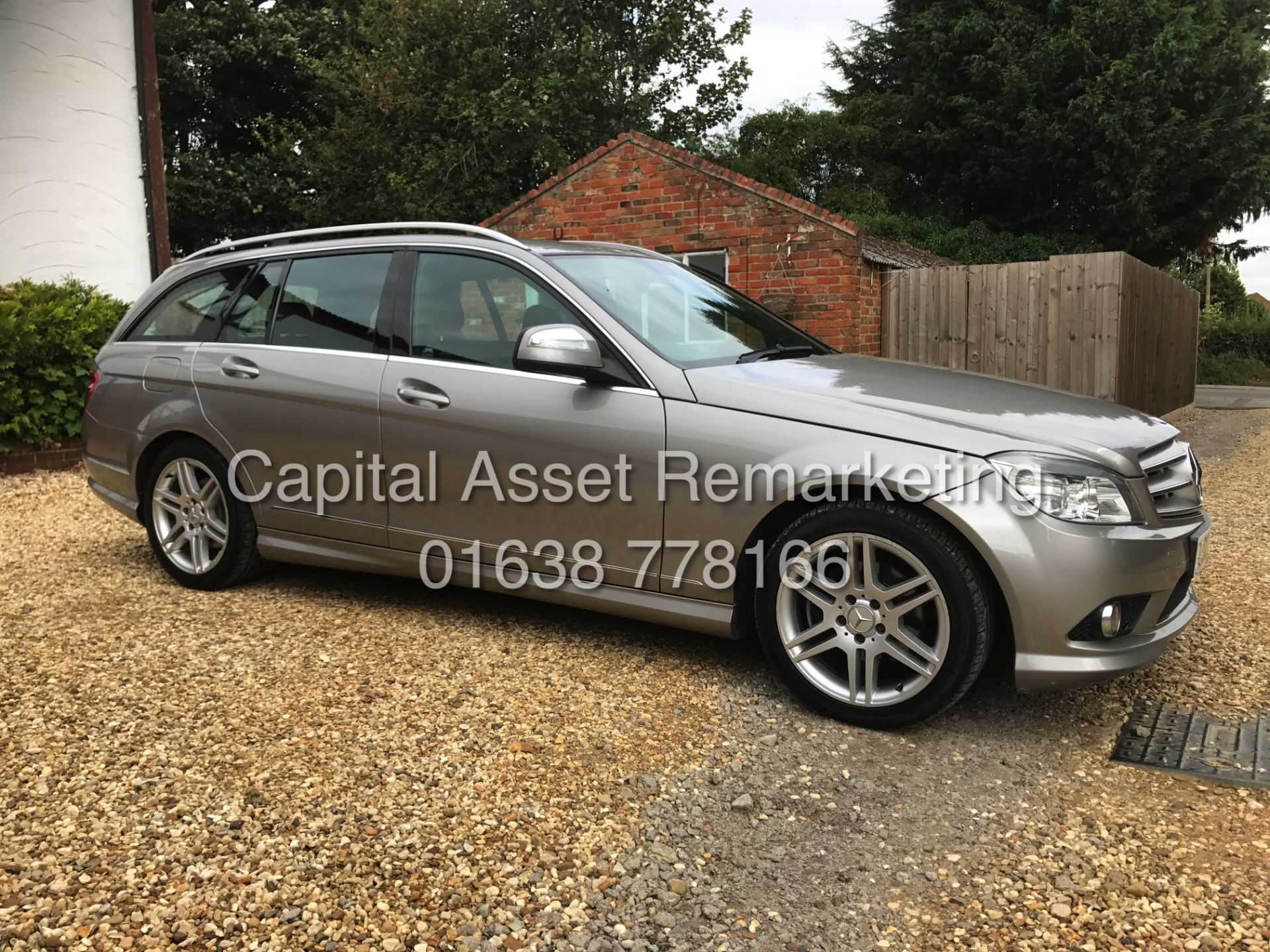 MERCEDES C220CDI "AMG SPORT" ESTATE - CLIMATE - AIR CON - LEATHER - TOP SPEC - Image 9 of 20