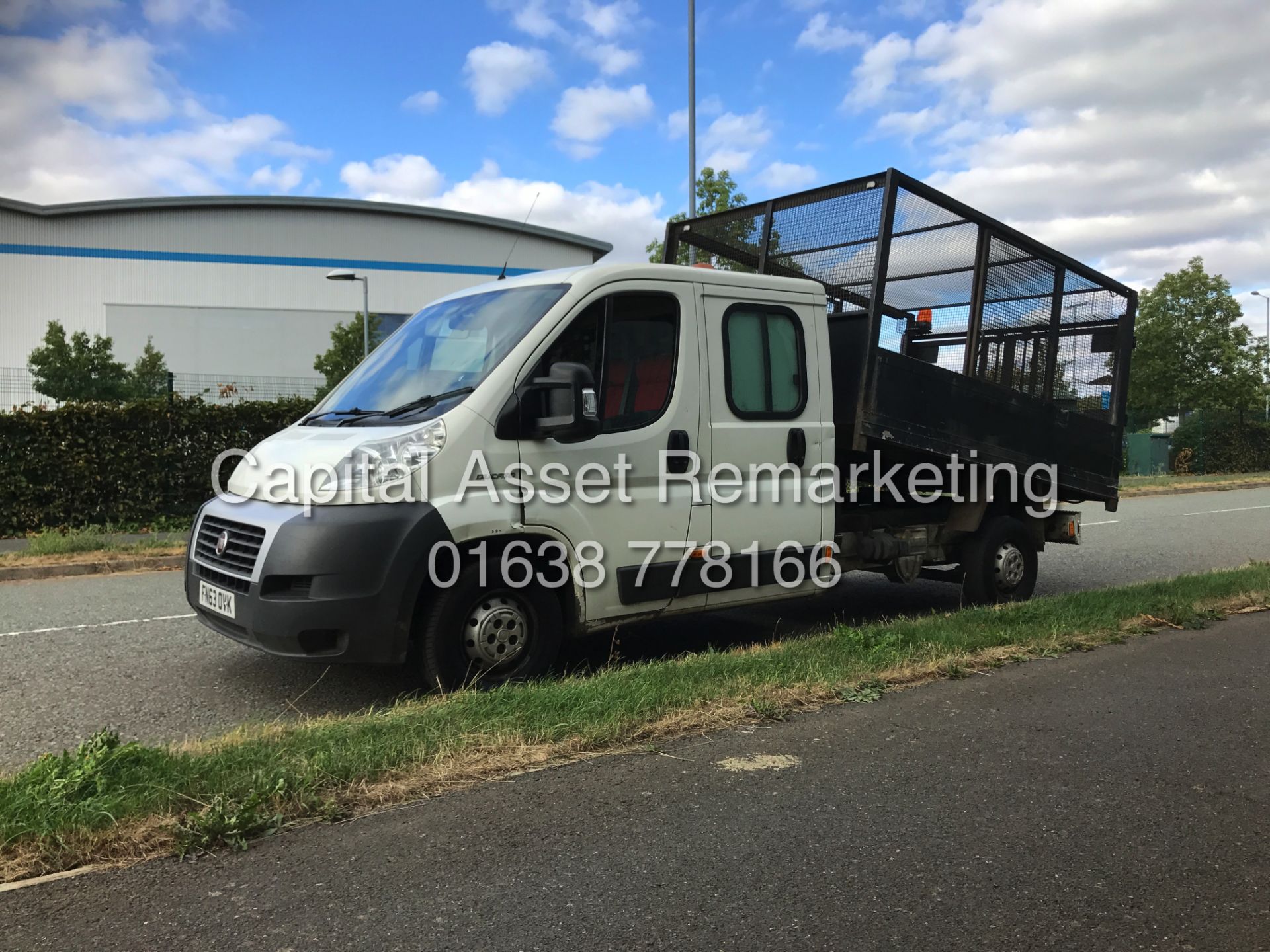 FIAT DUCATO 2.3TD MULTIJET TIPPER 2014 MODEL - NEW SHAPE) LWB D/C -1 OWNER FSH - TREE SURGEON - Bild 8 aus 15