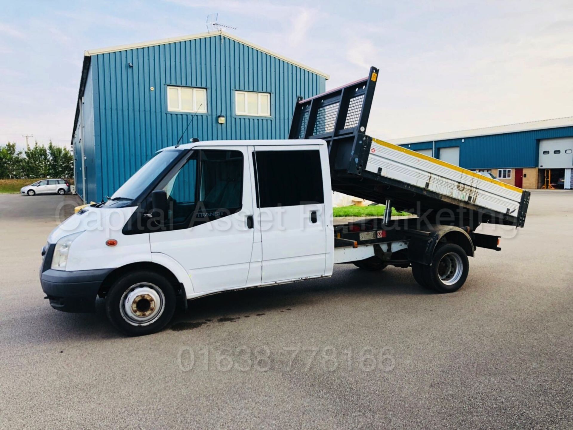 FORD TRANSIT 125 T350 'DOUBLE CAB - TIPPER' (2014) '2.1 TDCI - 125 BHP - 6 SPEED' *LOW MILES* - Image 9 of 34