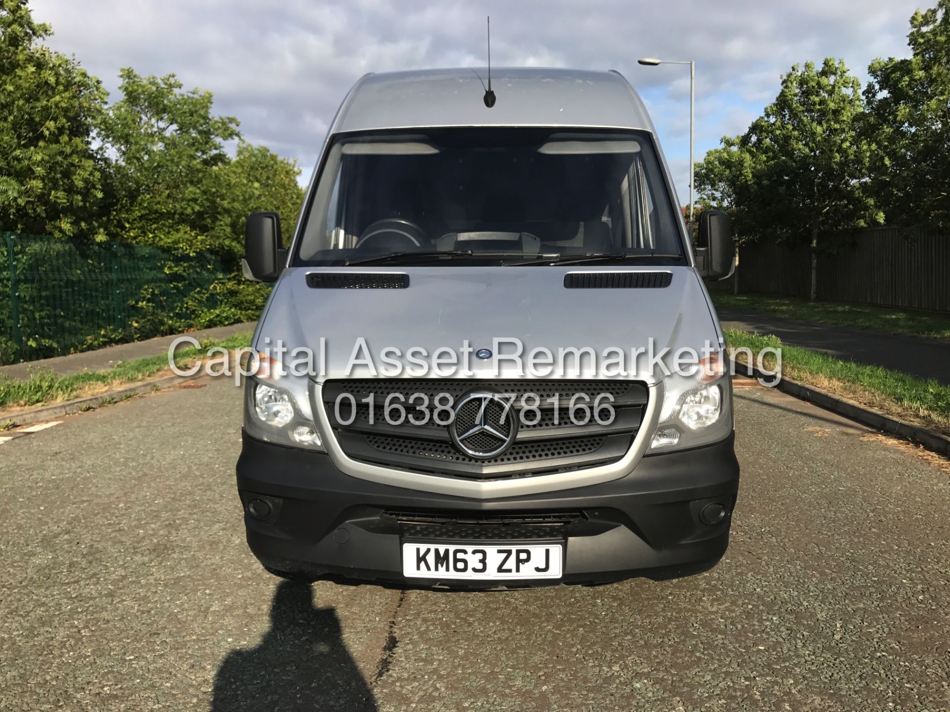 MERCEDES SPRINTER 316CDI - MEDIUM WHEEL BASE HIGH ROOF- 2014 REG - 1 OWNER - NEW SHAPE - AIR CON!!! - Image 2 of 17