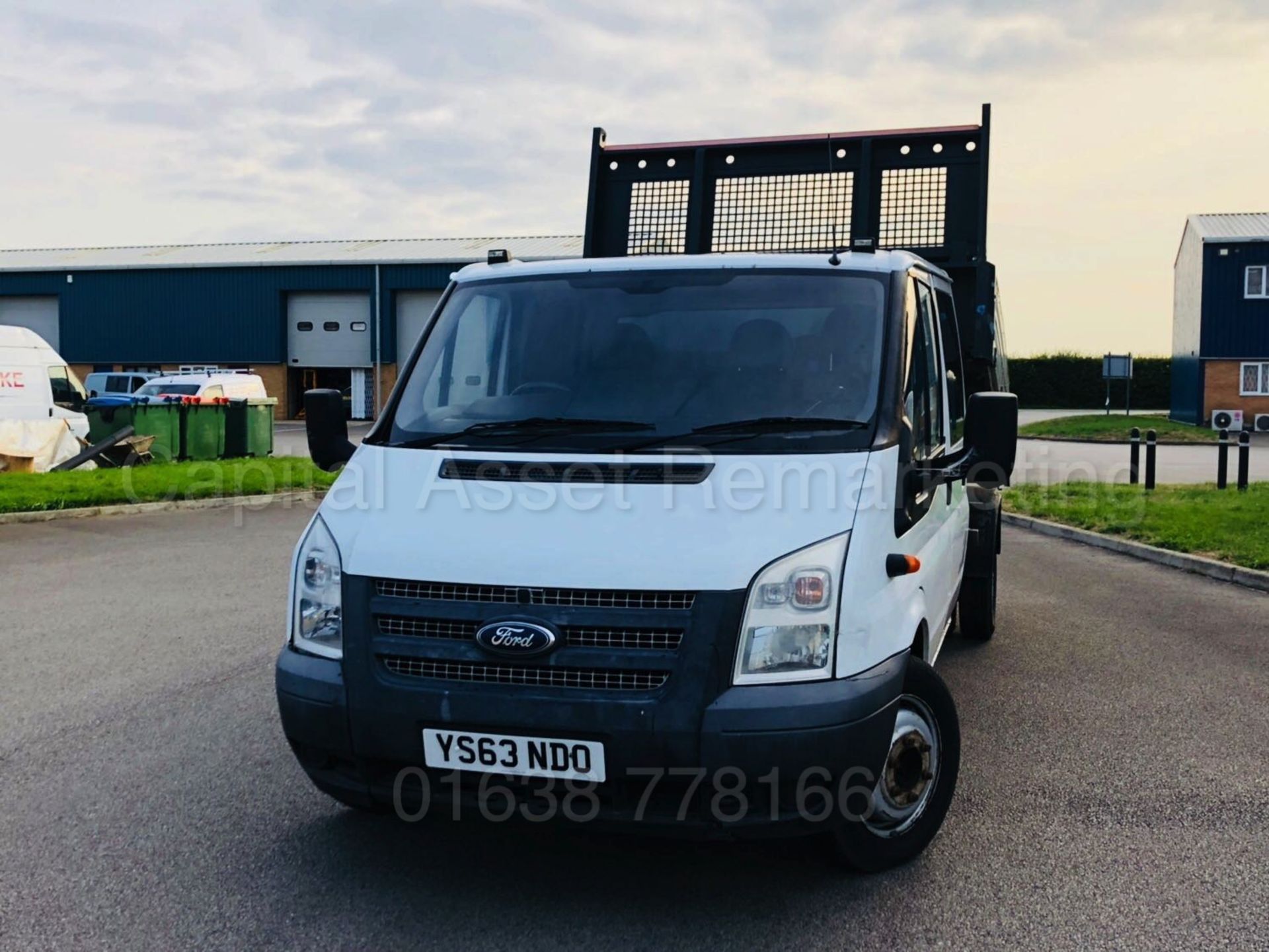 FORD TRANSIT 125 T350 'DOUBLE CAB - TIPPER' (2014) '2.1 TDCI - 125 BHP - 6 SPEED' *LOW MILES* - Image 6 of 34