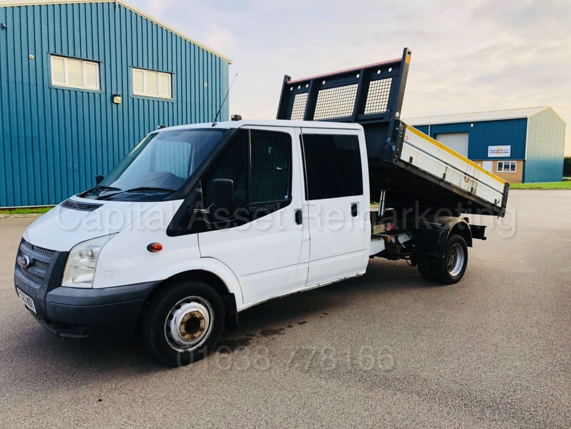 FORD TRANSIT 125 T350 'DOUBLE CAB - TIPPER' (2014) '2.1 TDCI - 125 BHP - 6 SPEED' *LOW MILES* - Image 8 of 34