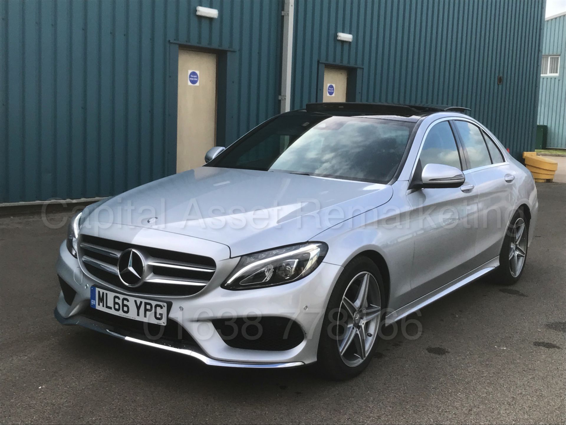 (On Sale) MERCEDES-BENZ C220D 'AMG - PREMIUM PLUS' (66 REG) '7-G TRONIC AUTO - SAT NAV - PAN ROOF' - Image 2 of 53