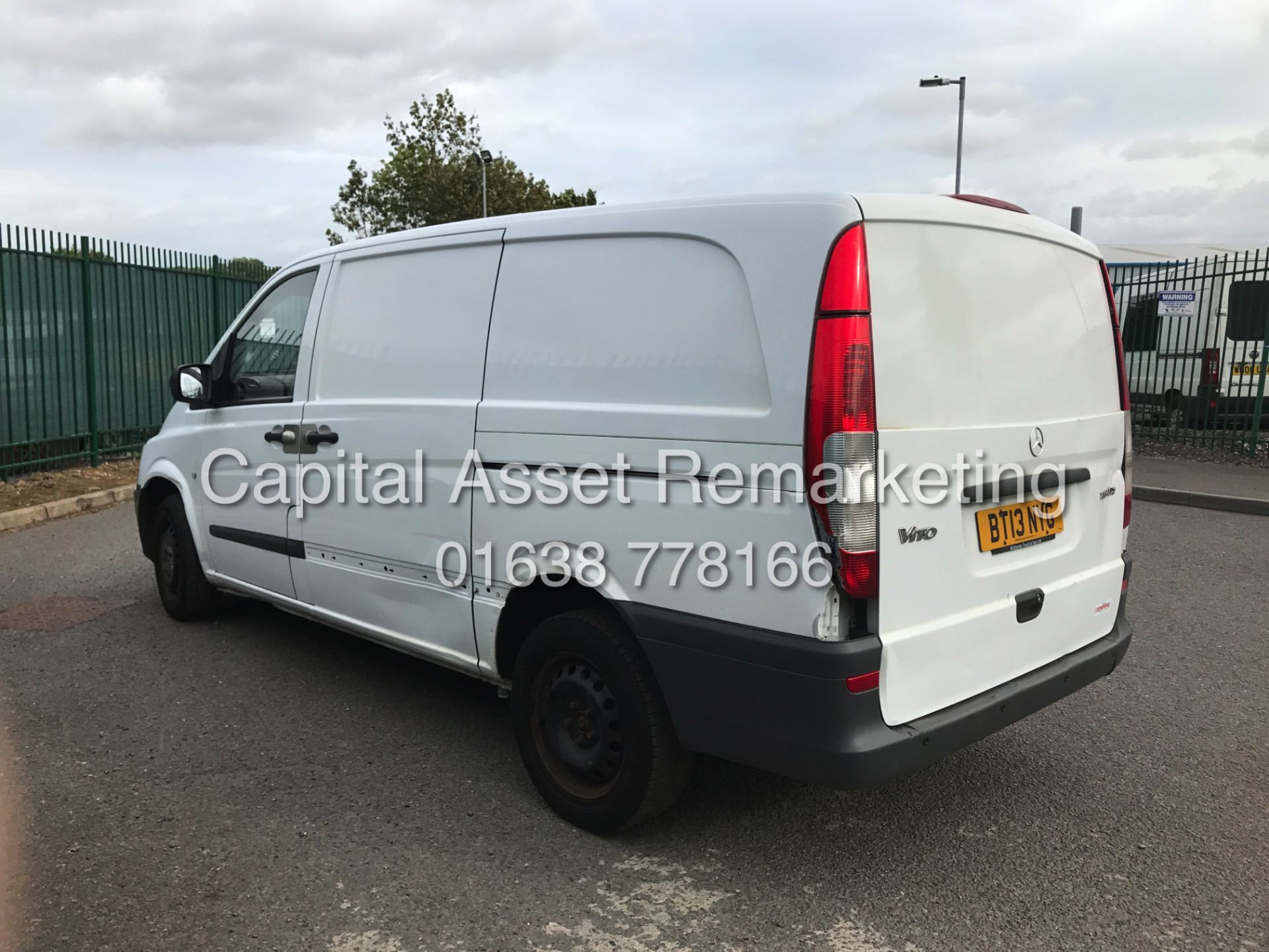 MERCEDES VITO 113CDI "136BHP - 6 SPEED" 13 REG NEW SHAPE - AIR CON - ELEC PACK - CRUISE - 1 OWNER - Image 4 of 13