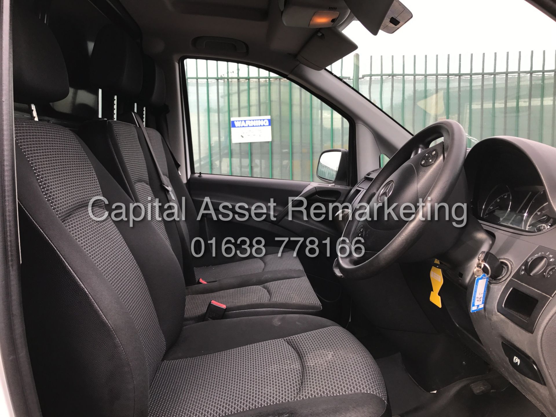 MERCEDES VITO 113CDI "136BHP - 6 SPEED" 13 REG NEW SHAPE - AIR CON - ELEC PACK - CRUISE - 1 OWNER - Image 6 of 13