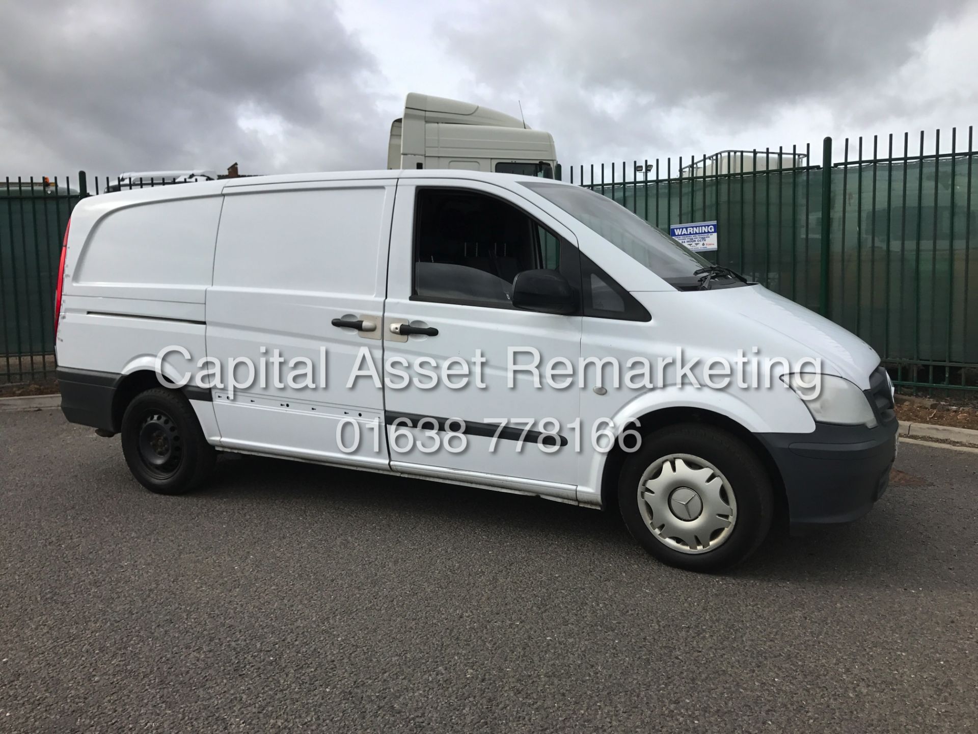 MERCEDES VITO 113CDI "136BHP - 6 SPEED" 13 REG NEW SHAPE - AIR CON - ELEC PACK - CRUISE - 1 OWNER - Image 3 of 13