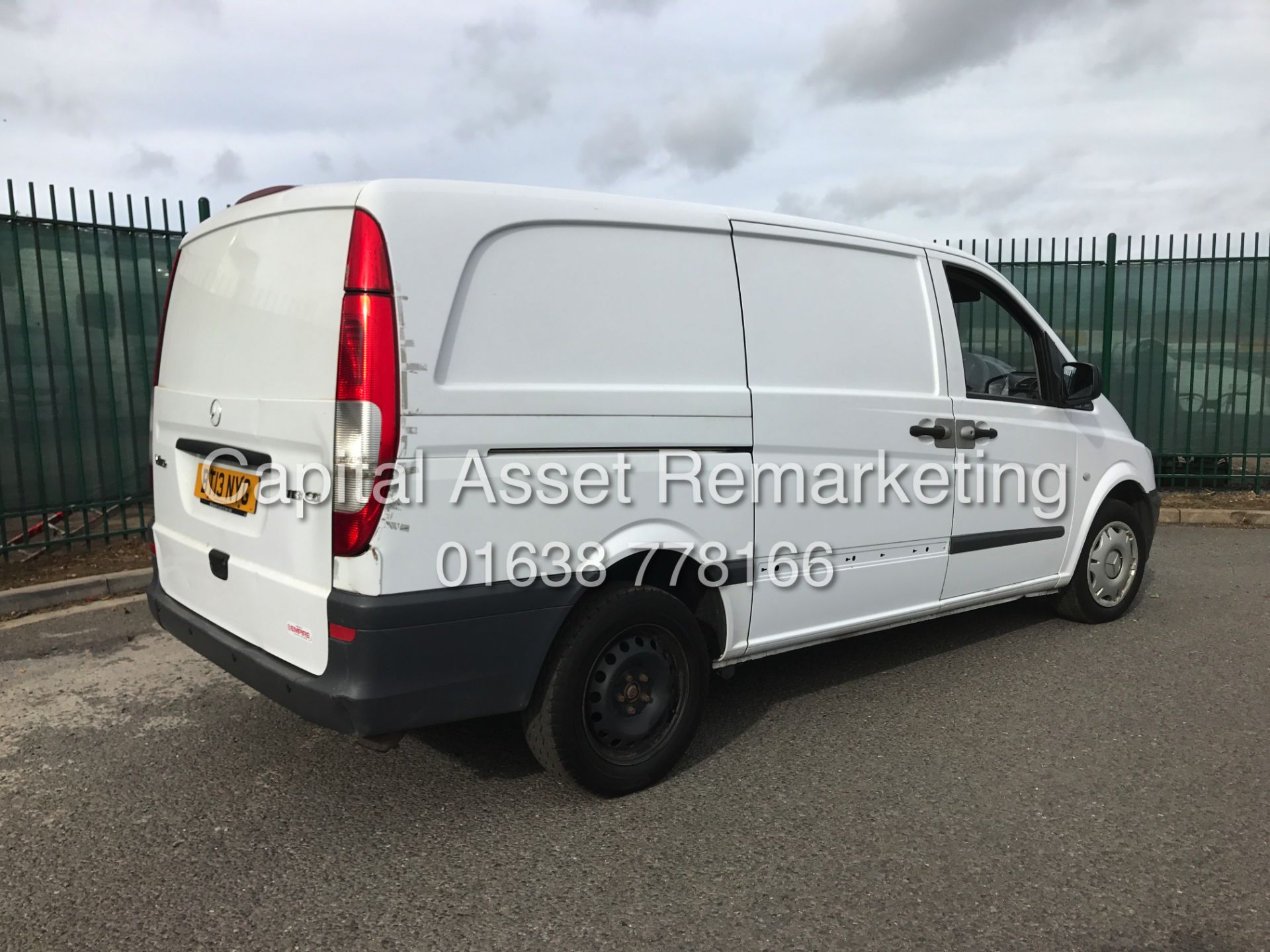 MERCEDES VITO 113CDI "136BHP - 6 SPEED" 13 REG NEW SHAPE - AIR CON - ELEC PACK - CRUISE - 1 OWNER - Image 5 of 13