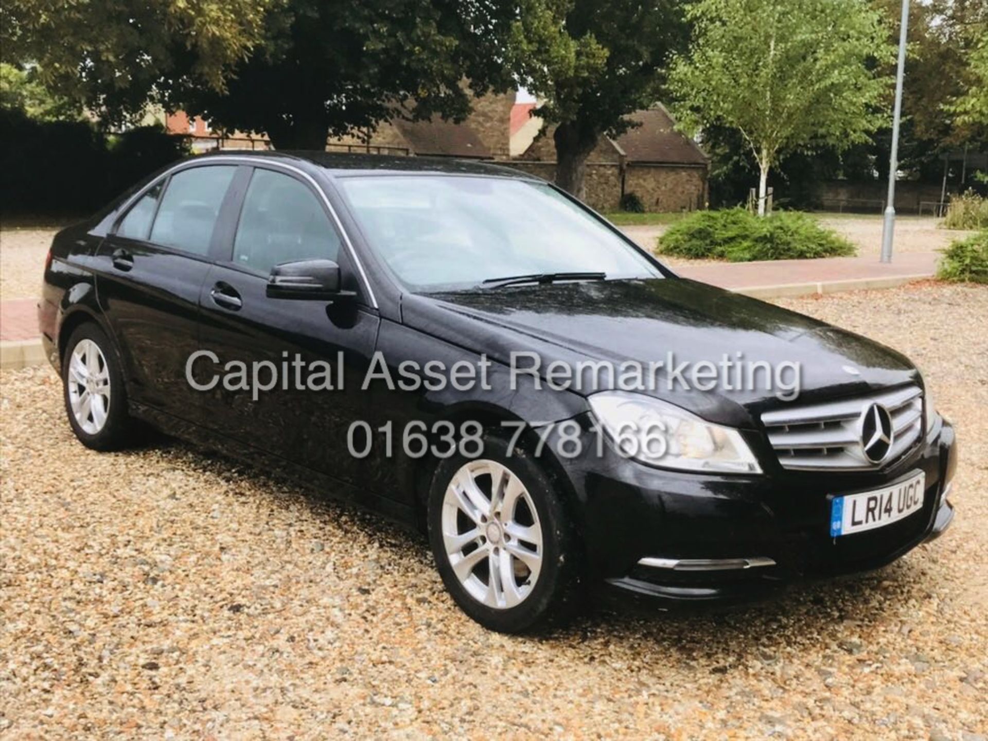 On Sale MERCEDES C220CDI "SE' SPECIAL EQUIPMENT - 14 REG - BLACK - 1 OWNER - LEATHER - SAT NAV -