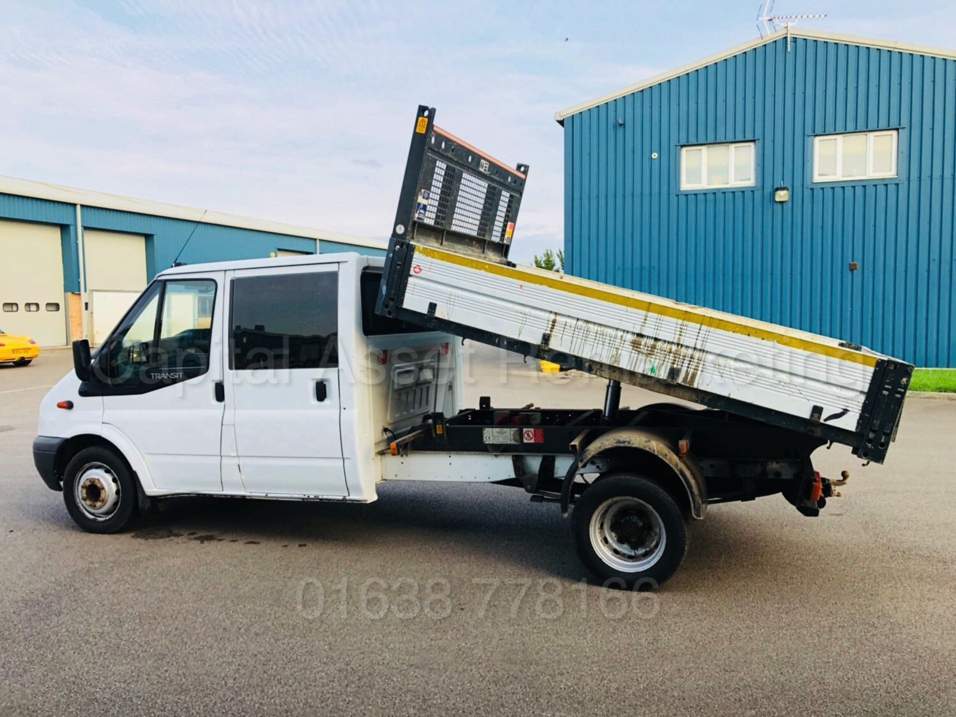 FORD TRANSIT 125 T350 'DOUBLE CAB - TIPPER' (2014) '2.1 TDCI - 125 BHP - 6 SPEED' *LOW MILES* - Image 10 of 34
