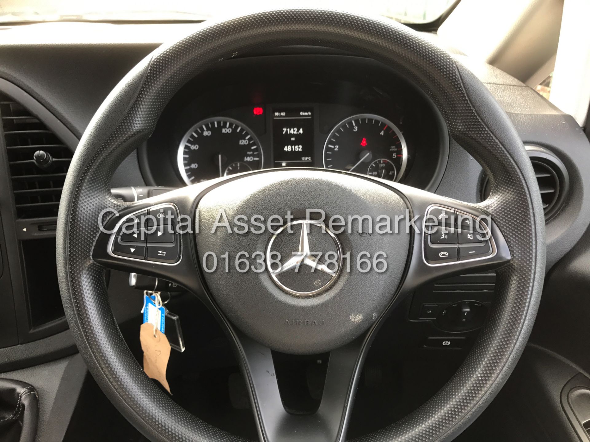 MERCEDES VITO 111CDI (114 BHP) LONG WHEEL BASE - 2017 REG - 1 OWNER - LOW MILES - SERVICE HISTORY - Image 16 of 18