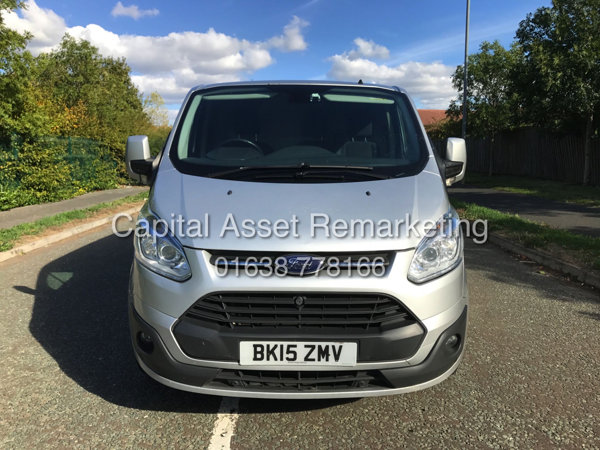 (ON SALE) FORD TRANSIT CUSTOM 2.0TDCI "LIMITED" 125BHP (15 REG-NEW SHAPE) 1 OWNER-AIR CON *TOP SPEC* - Image 3 of 15