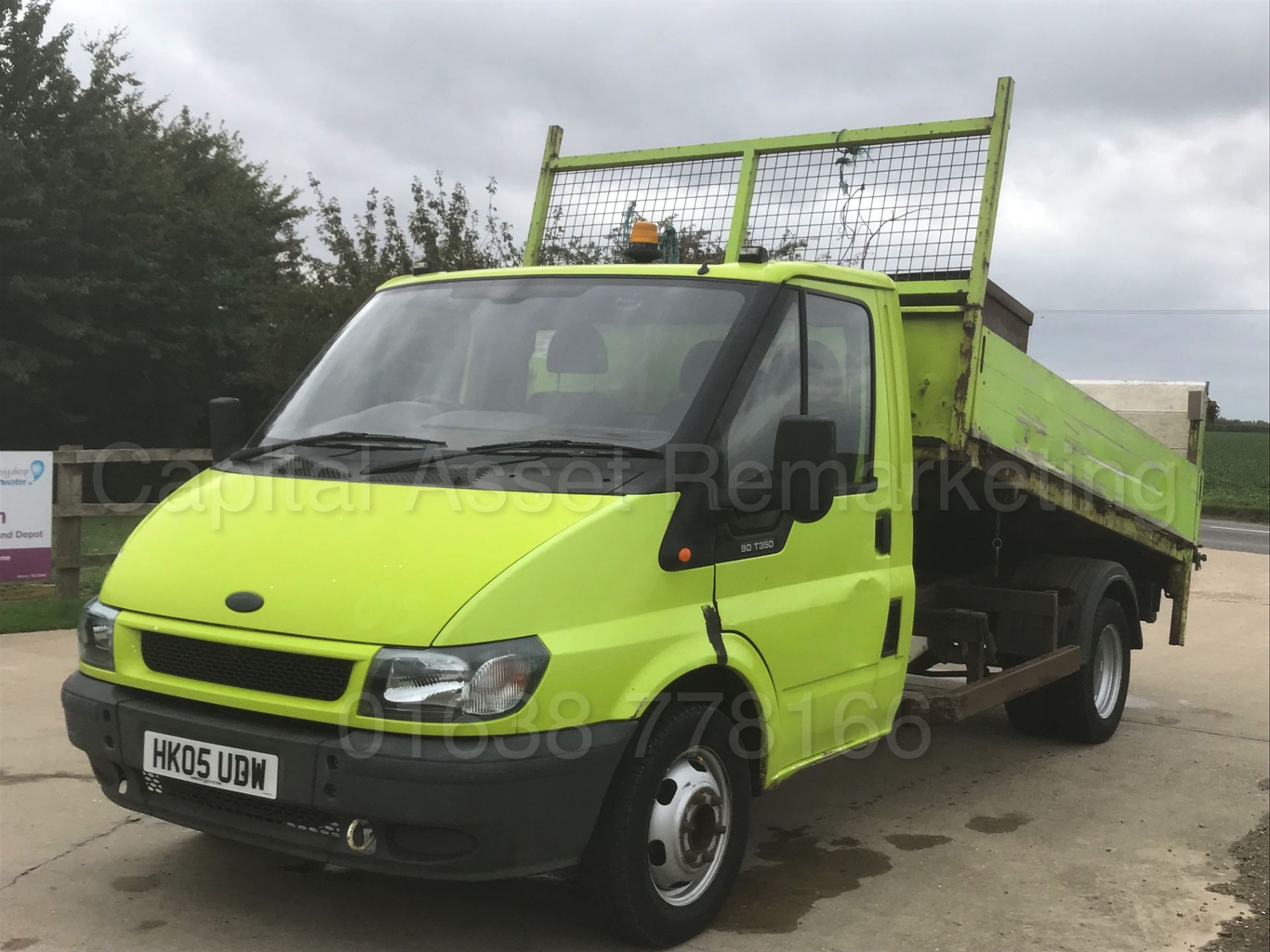 (On Sale) FORD TRANSIT 90 T350 'SINGLE CAB - TIPPER' (2005) '2.4 TDCI - 90 BHP- 5 SPEED' *LOW MILES* - Image 7 of 34