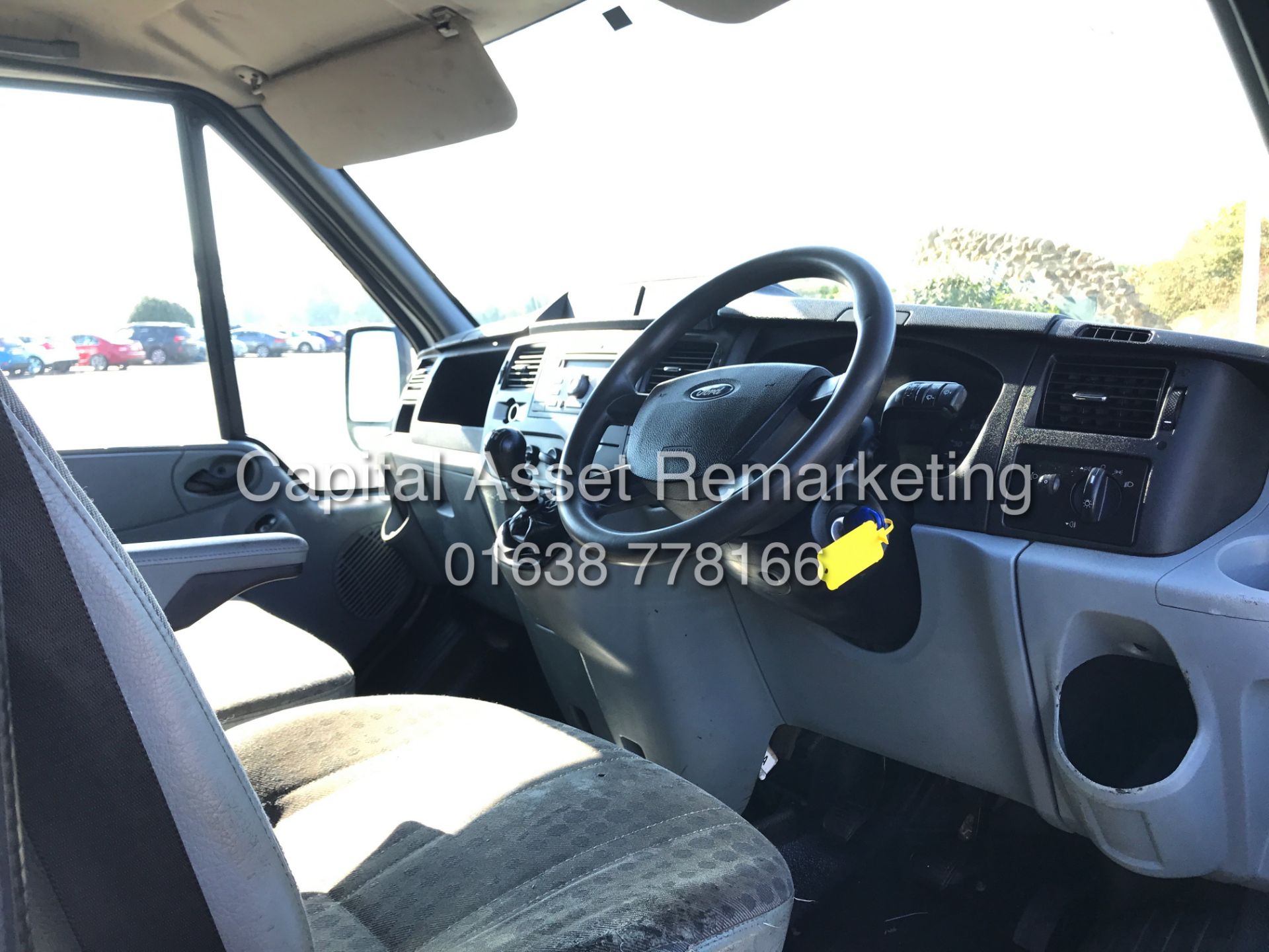 FORD TRANSIT 2.2TDCI "125PSI - 6 SPEED" T350 D/C TIPPER TWIN WHEEL (2014 YEAR) 1 OWNER *LOW MILES* - Image 11 of 18