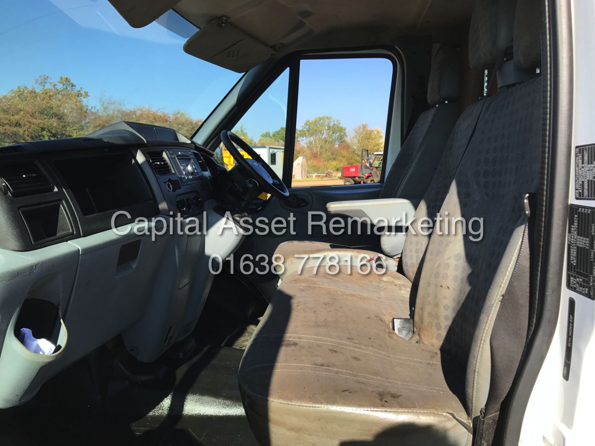 FORD TRANSIT 2.2TDCI "125PSI - 6 SPEED" T350 D/C TIPPER TWIN WHEEL (2014 YEAR) 1 OWNER *LOW MILES* - Image 15 of 18