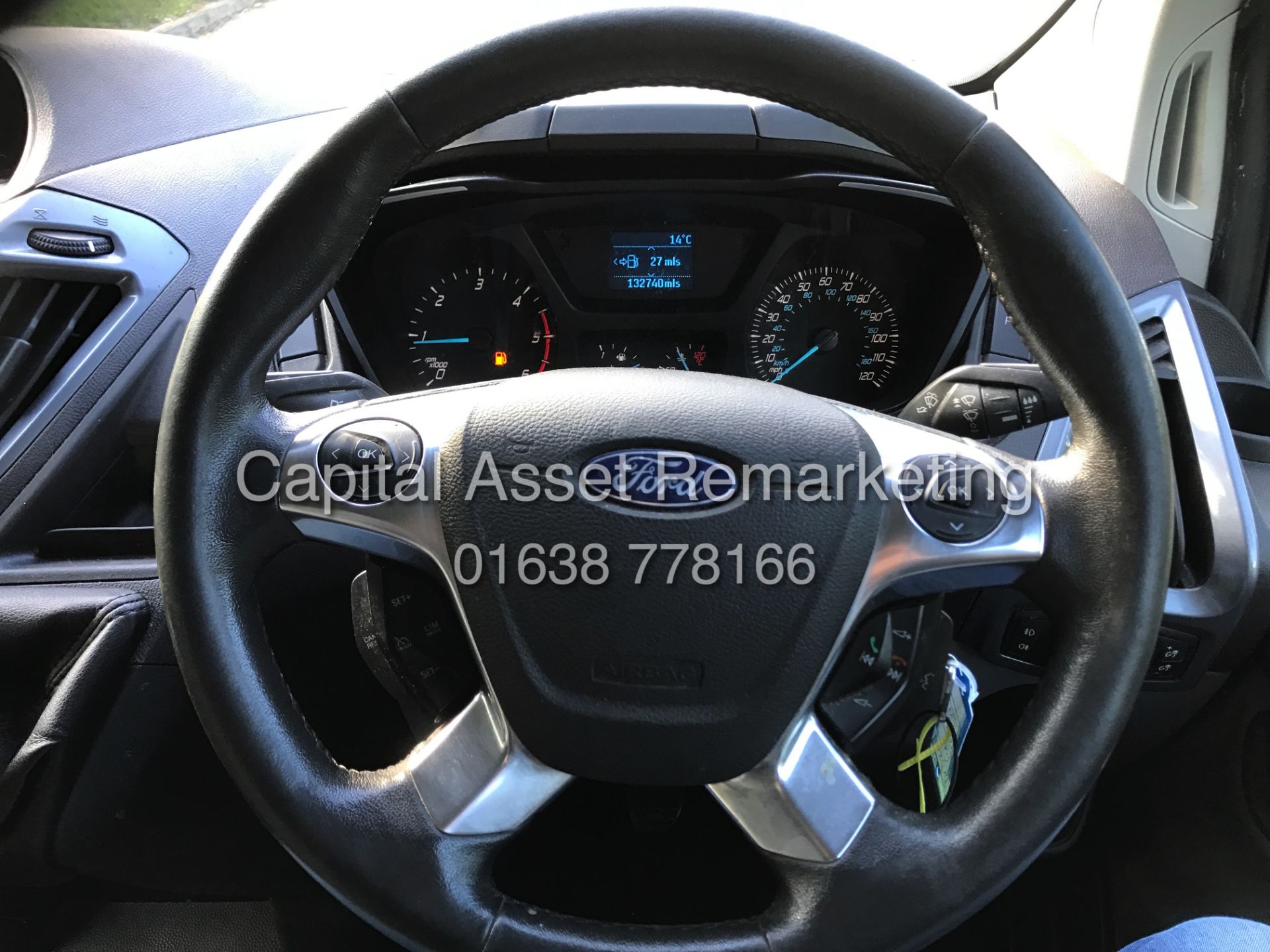 (ON SALE) FORD TRANSIT CUSTOM 2.0TDCI "LIMITED" 125BHP (15 REG-NEW SHAPE) 1 OWNER-AIR CON *TOP SPEC* - Image 9 of 15