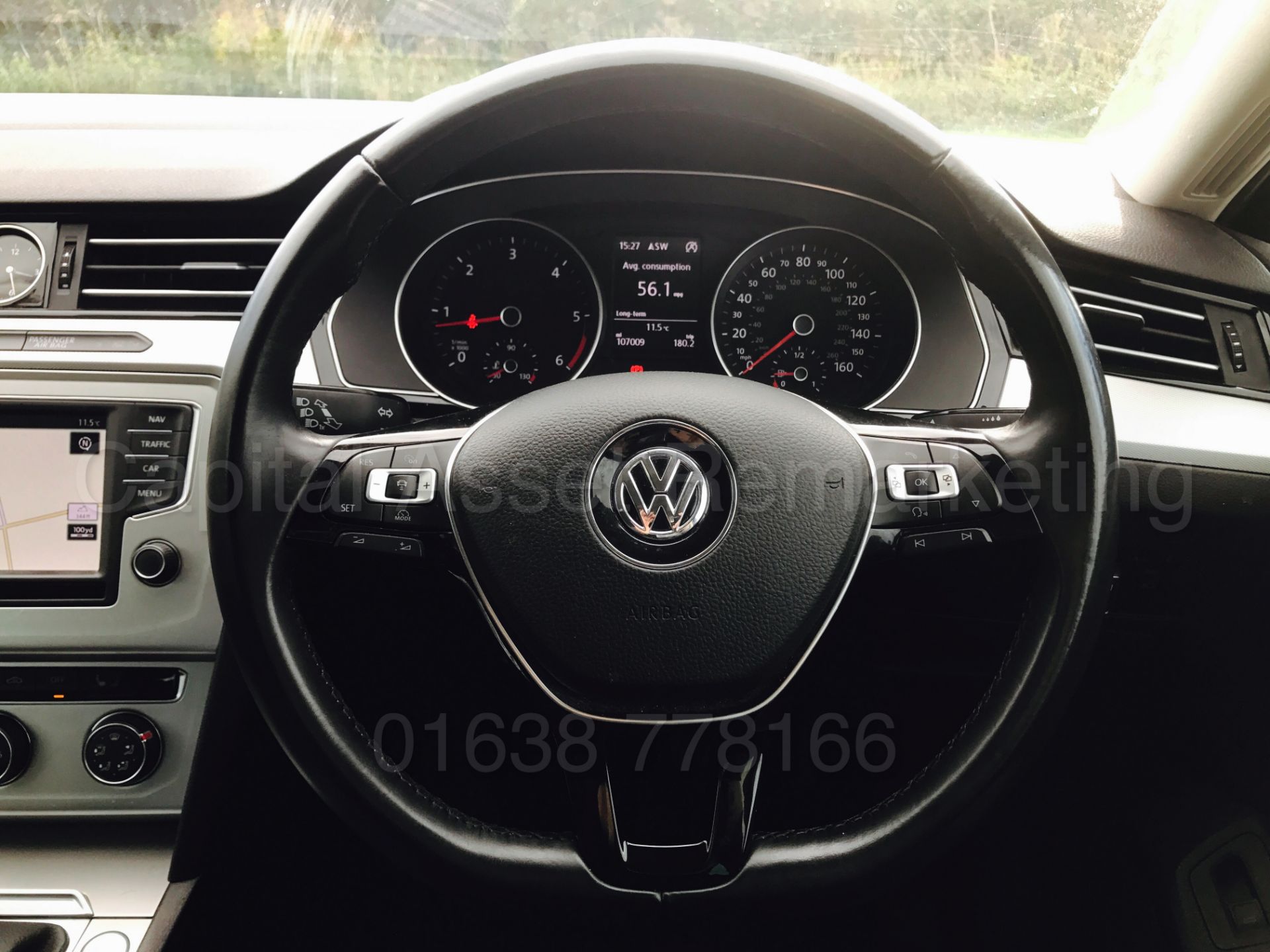 VOLKSWAGEN PASSAT *BUSINESS* (2015 - FACELIFT) '1.6 TDI - 120 BHP - 6 SPEED' *SAT NAV* (1 OWNER) - Image 25 of 25