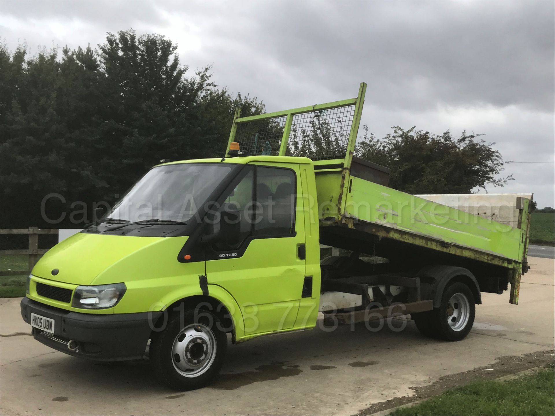 (On Sale) FORD TRANSIT 90 T350 'SINGLE CAB - TIPPER' (2005) '2.4 TDCI - 90 BHP- 5 SPEED' *LOW MILES* - Image 9 of 34